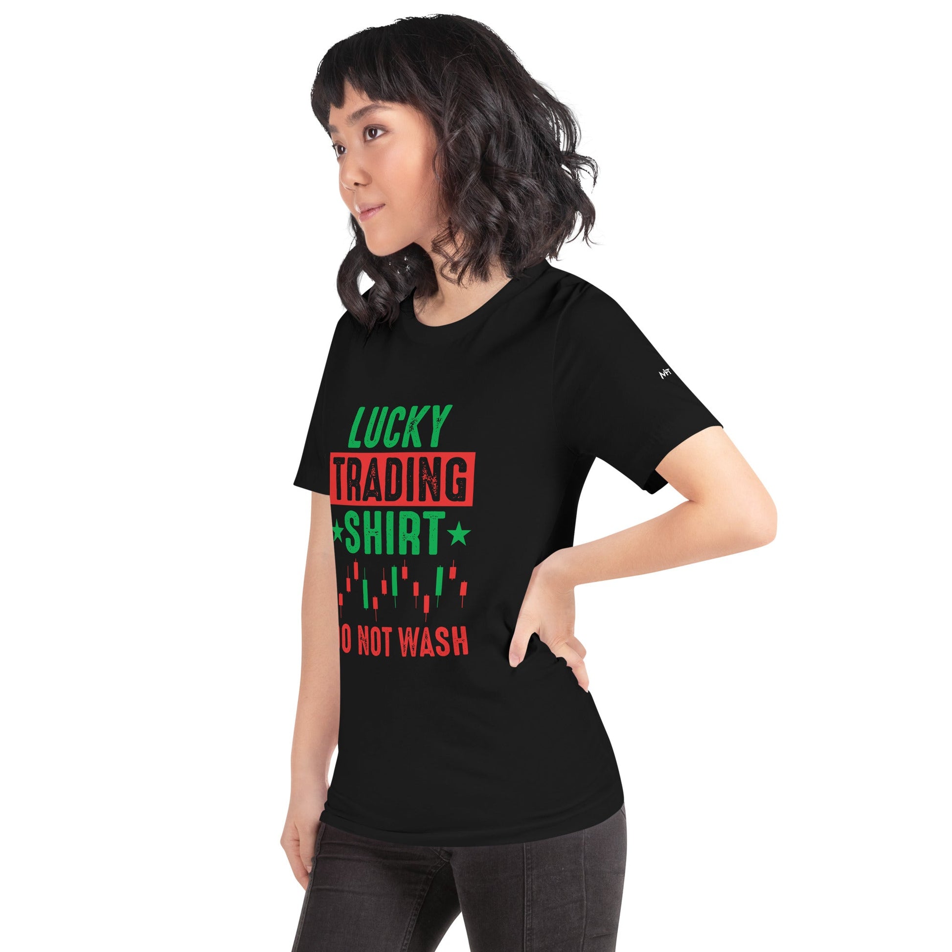 Lucky trading shirt do not Wash - Unisex t-shirt by DarkByteGear