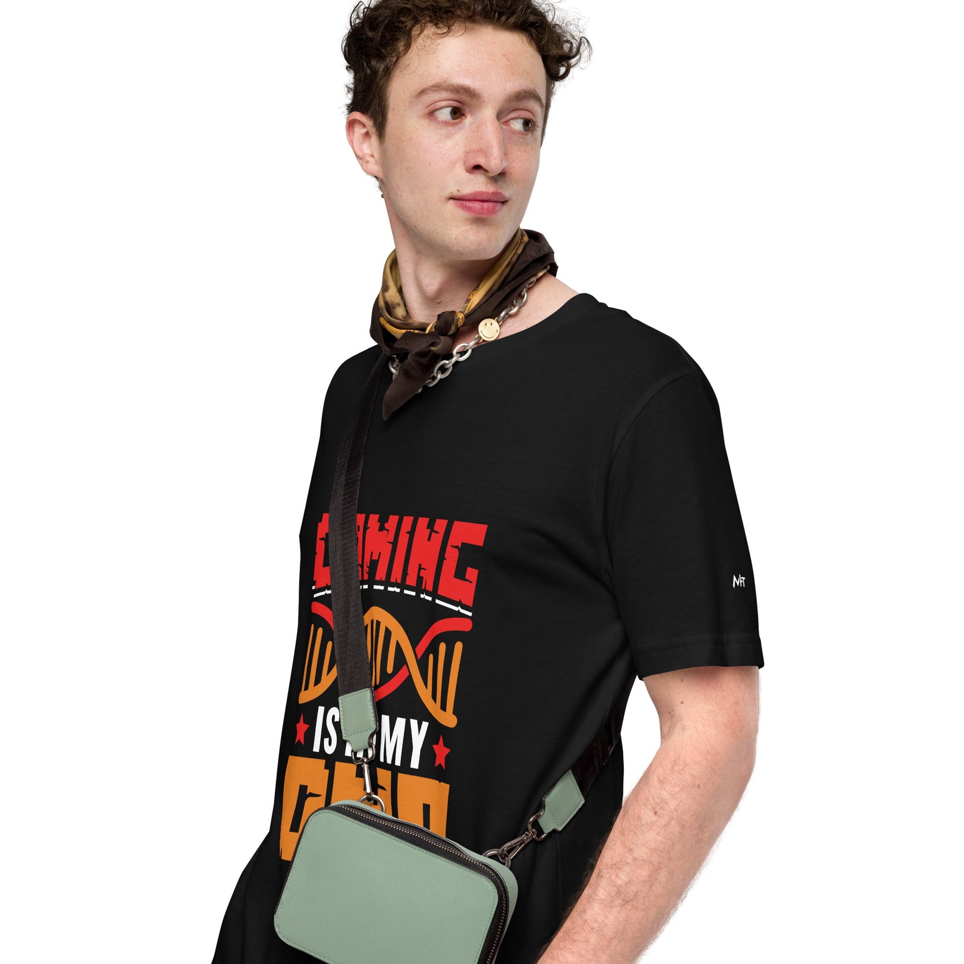 Gaming is in My DNA - Unisex t-shirt by DarkByteGear