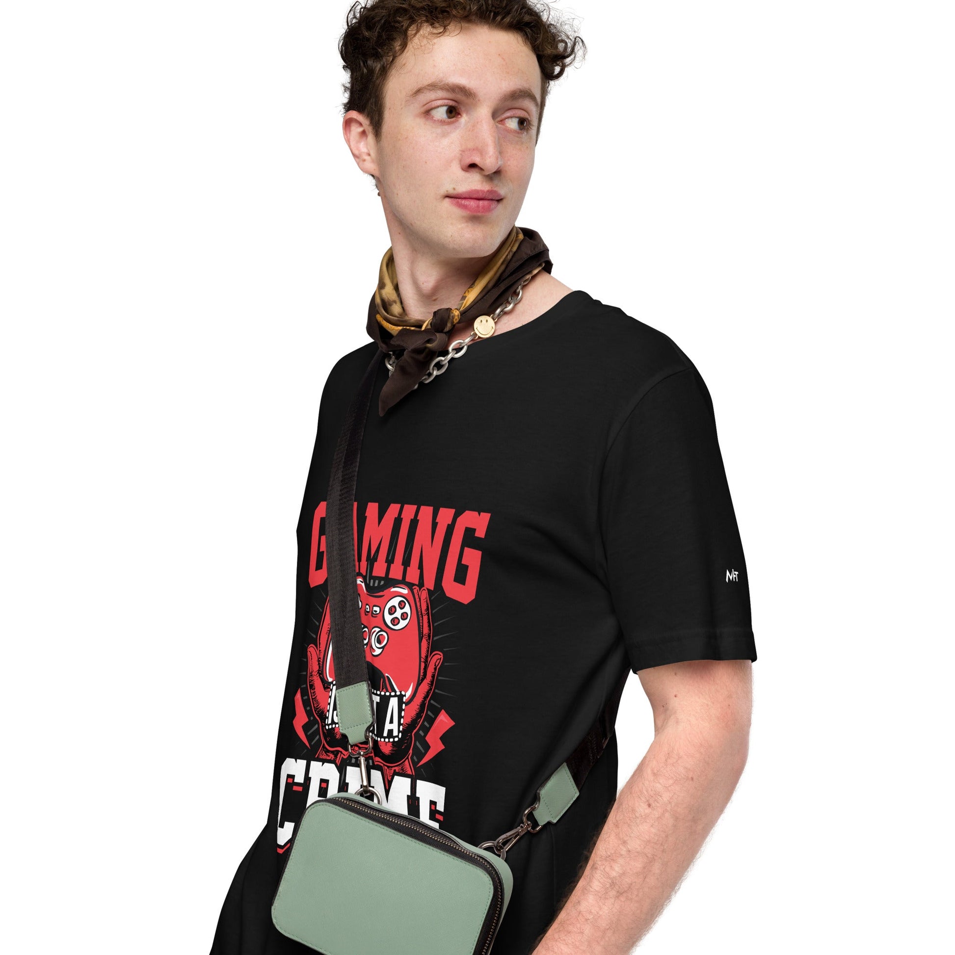 Gaming is not a Crime - Unisex t-shirt by DarkByteGear