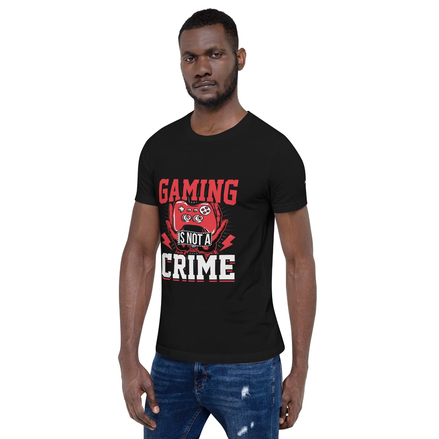 Gaming is not a Crime - Unisex t-shirt by DarkByteGear