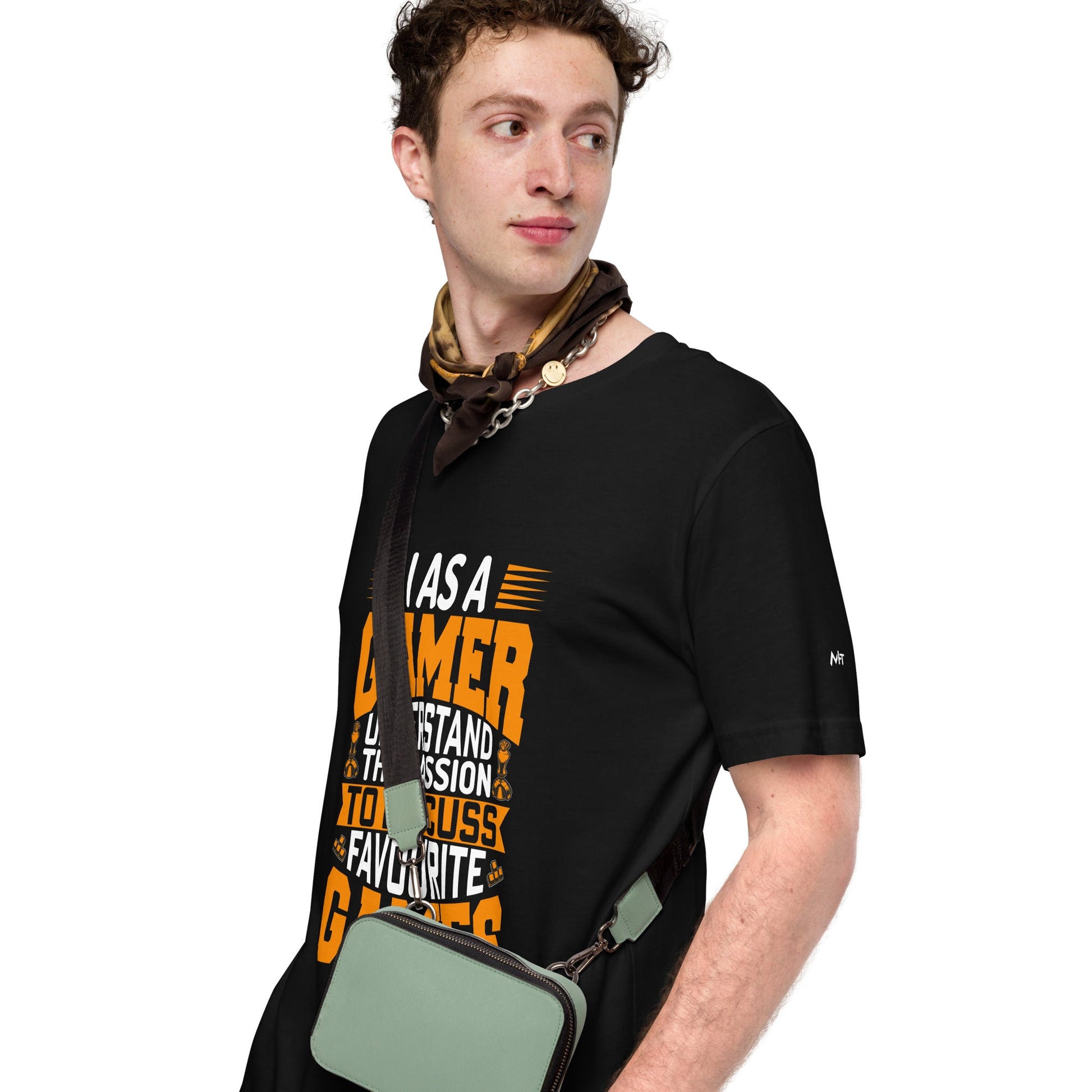 I, as a Gamer, Understand the Passion to Discuss Favorite Games - Unisex t-shirt by DarkByteGear