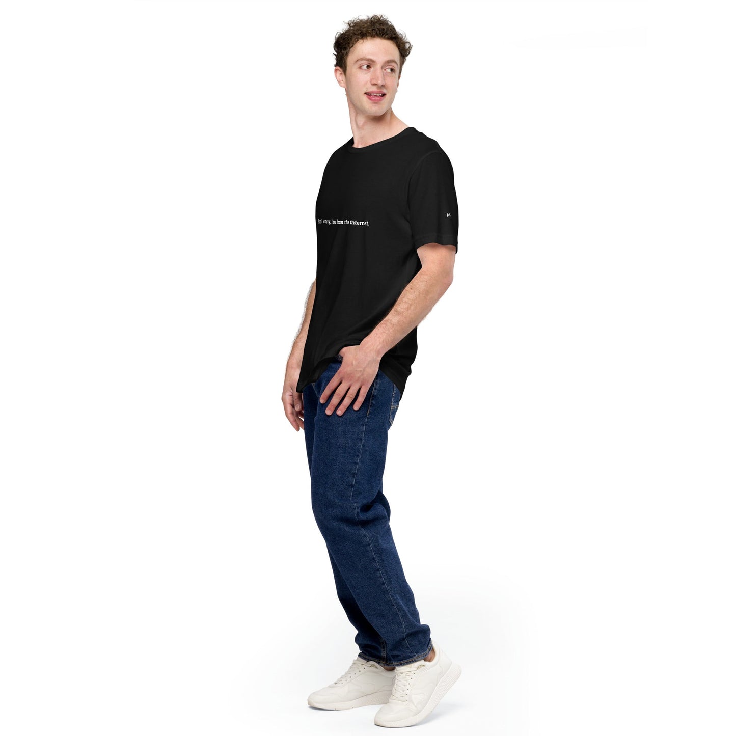 Don't worry I am from the Internet - Unisex t-shirt by DarkByteGear