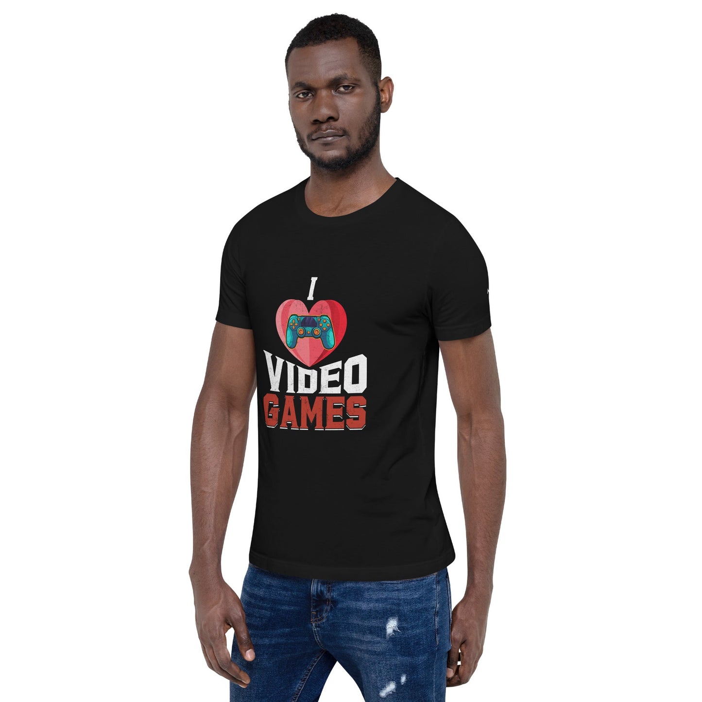 I love Video Games - Unisex t-shirt by DarkByteGear