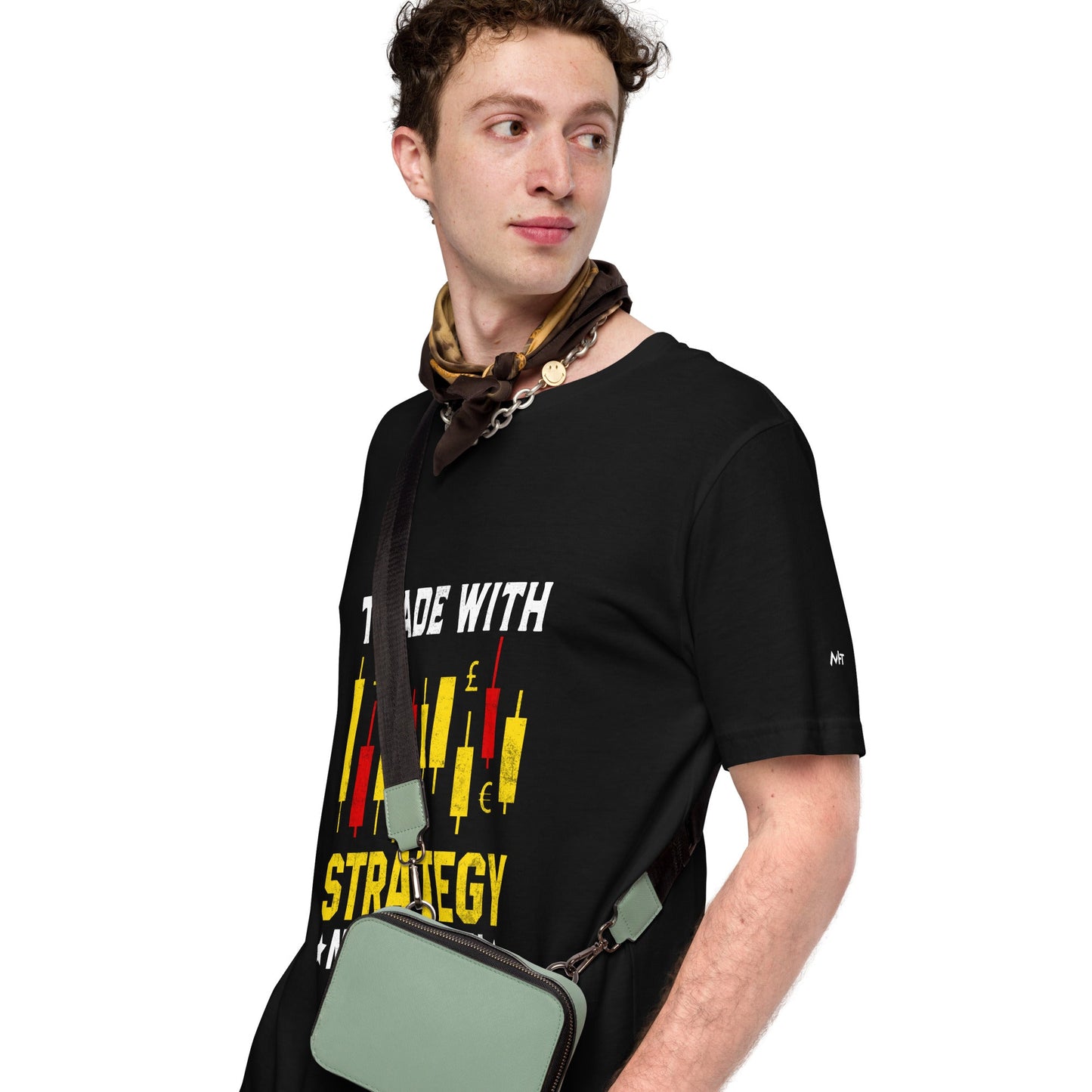 Trade with Strategy not Emotion - Unisex t-shirt by DarkByteGear