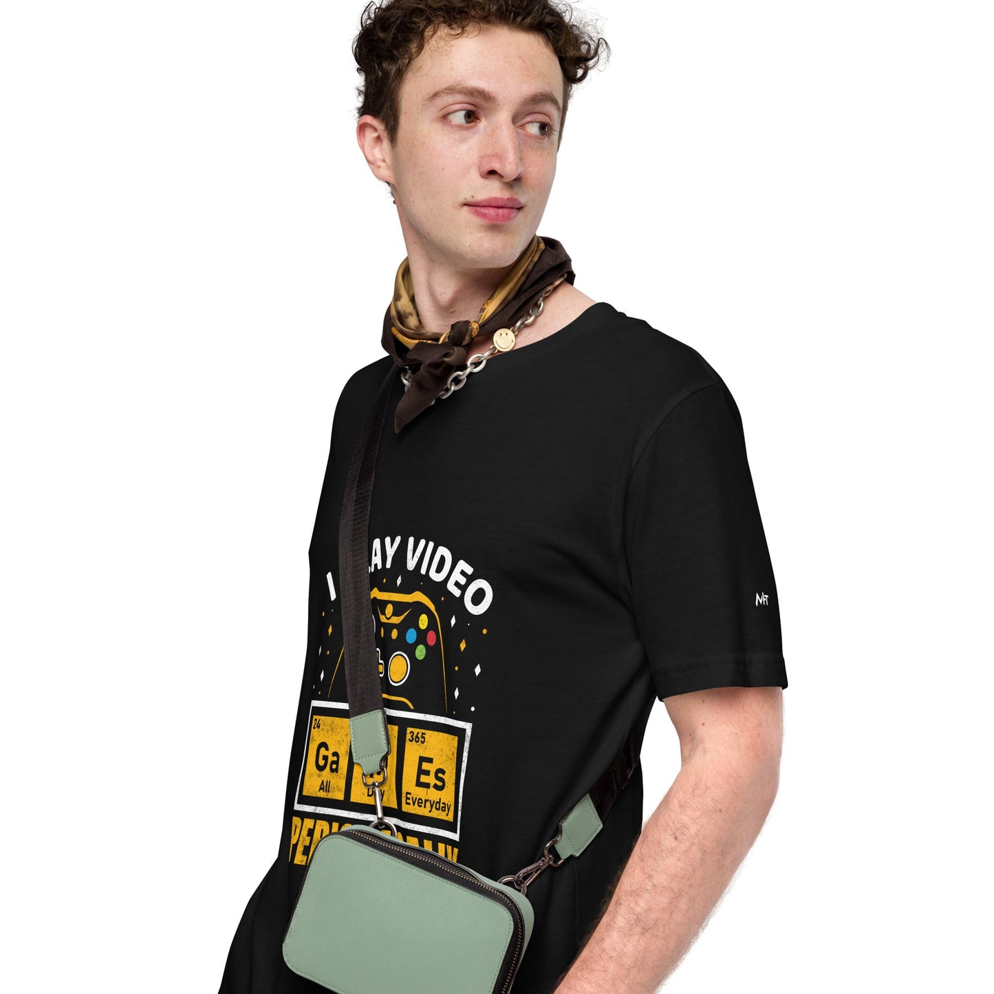 I Play Videogames Periodically - Unisex t-shirt by DarkByteGear