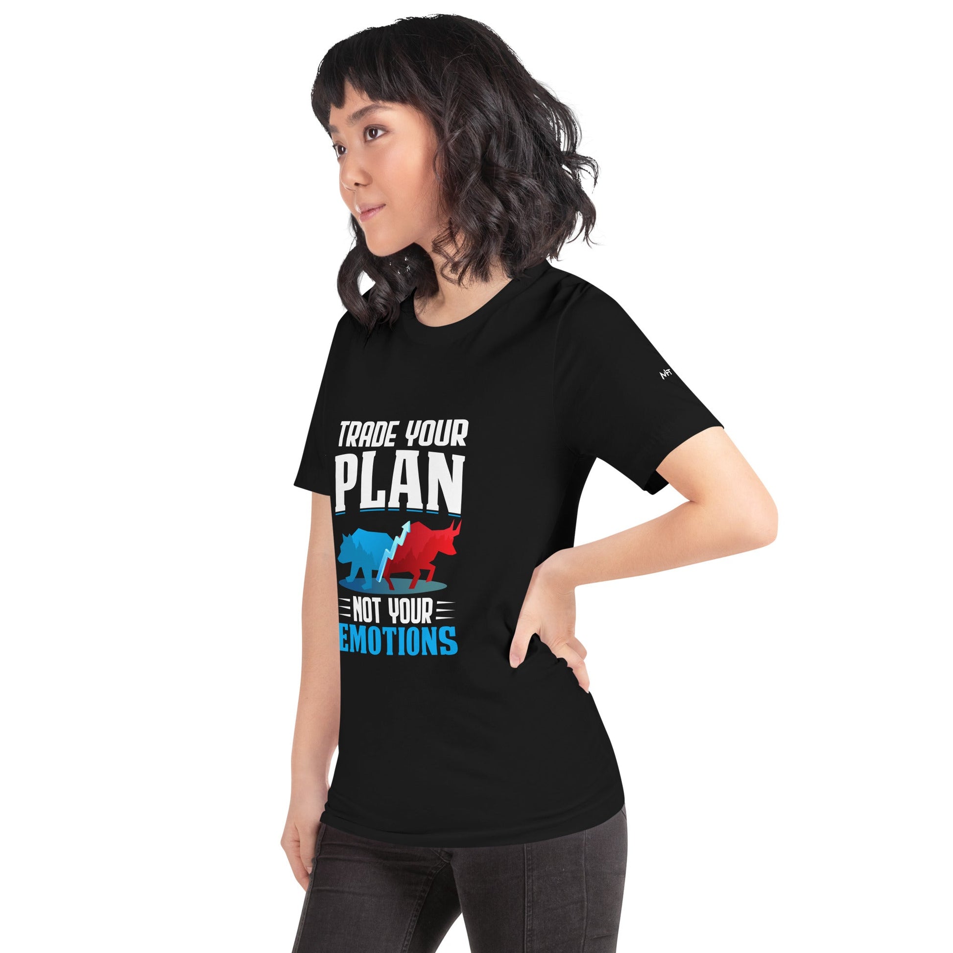 Trade your plan: not your emotion - Unisex t-shirt by DarkByteGear