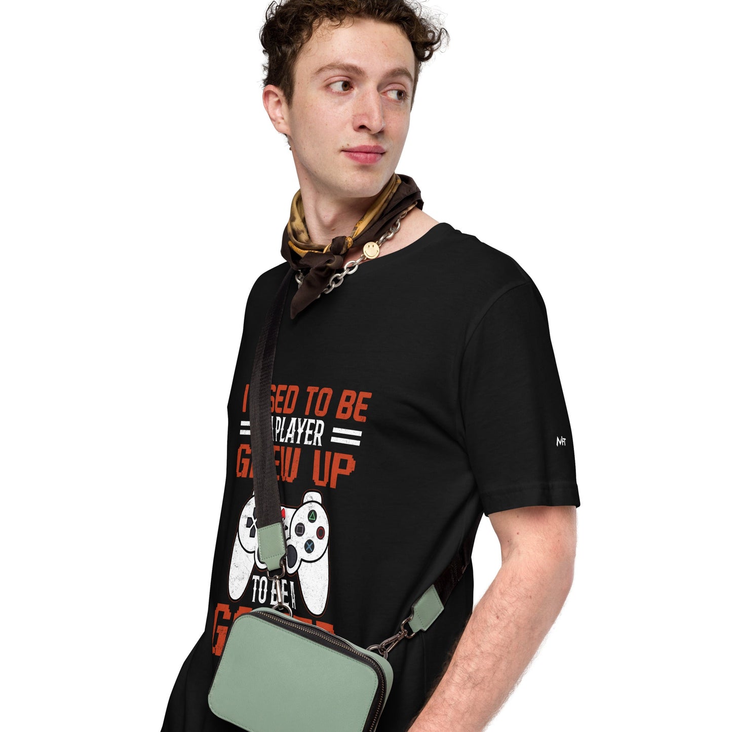 I Used to be a Player; Grew up to be a Gamer - Unisex t-shirt by DarkByteGear