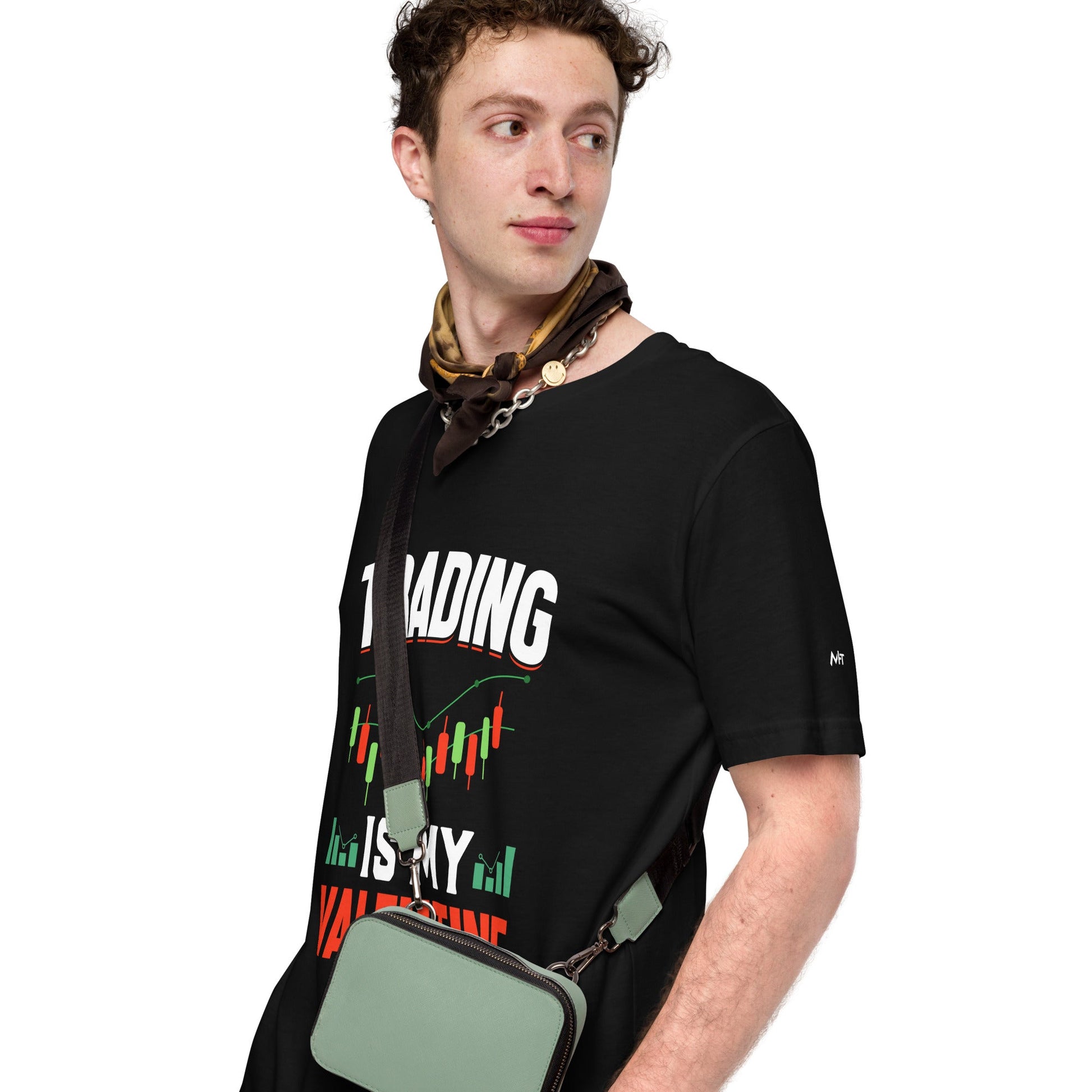 Trading is my Valentine - Unisex t-shirt by DarkByteGear