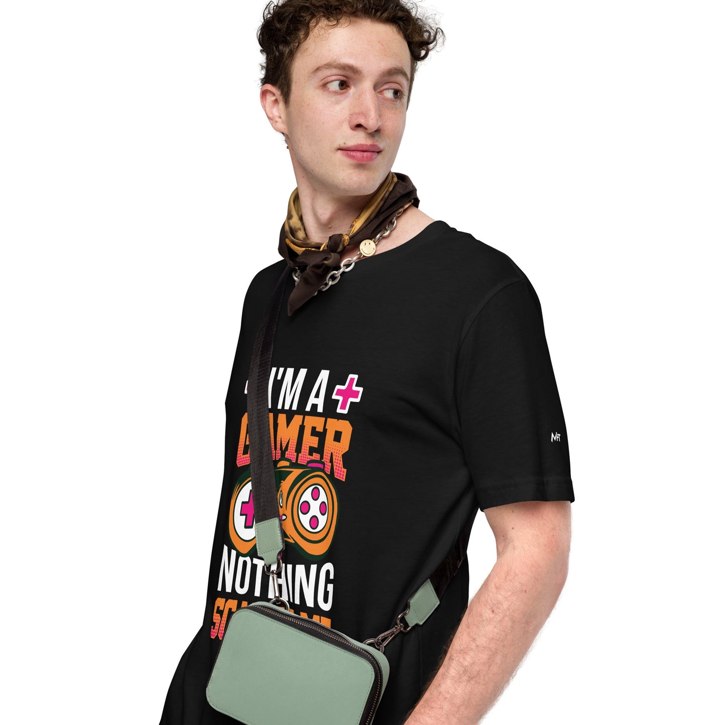 I am a Gamer; Nothing Scares me - Unisex t-shirt by DarkByteGear