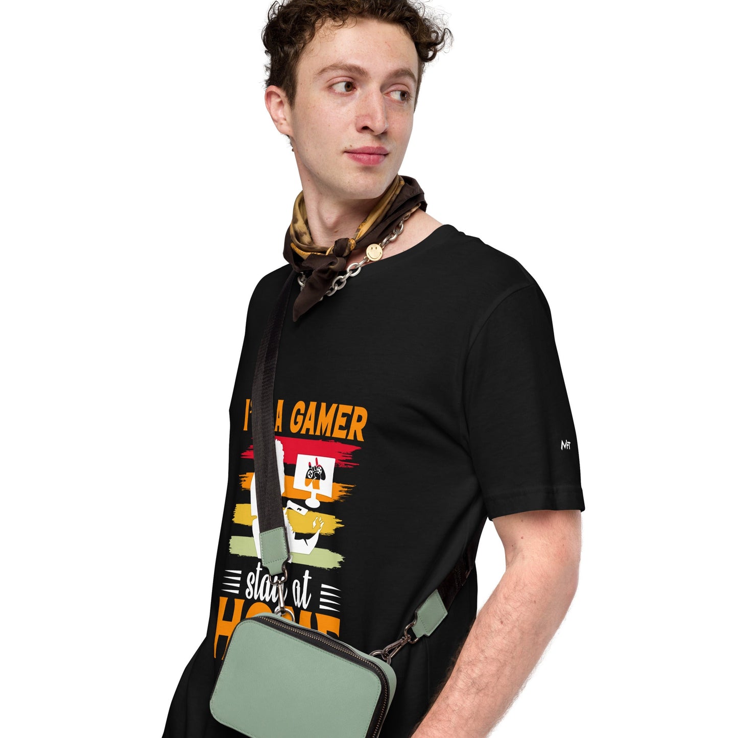 I am a Gamer Stay at Home - Unisex t-shirt by DarkByteGear