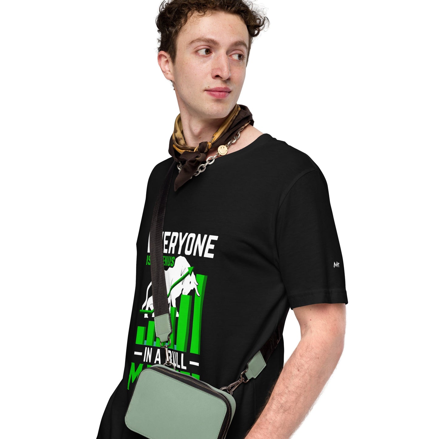 Everyone is a Genius in a Bull Market - Unisex t-shirt by DarkByteGear