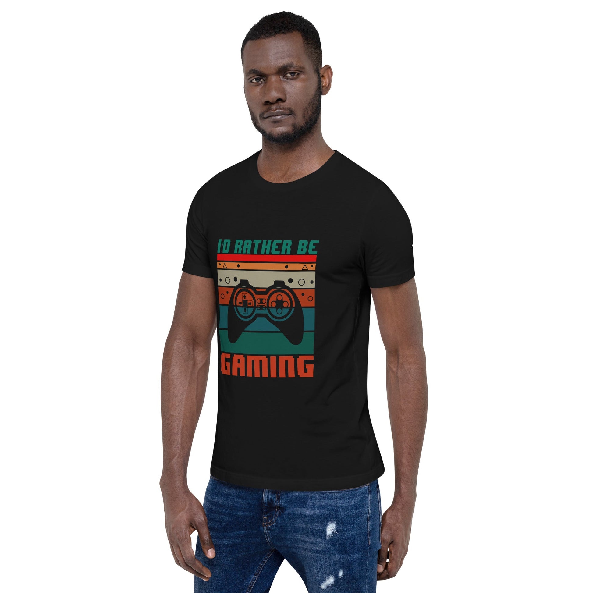 I'd rather be Gaming - Unisex t-shirt by DarkByteGear