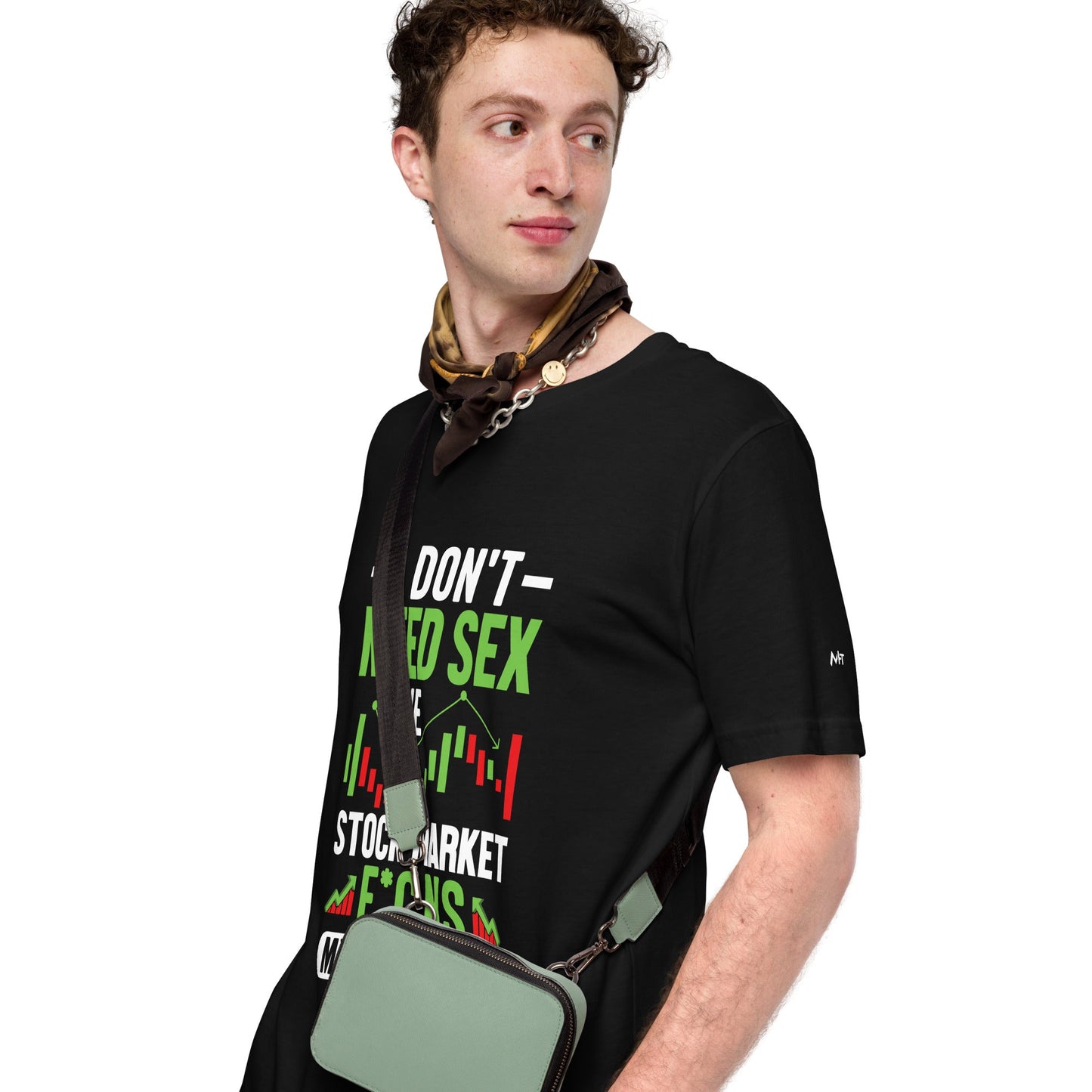 I don't Need sex, the Stock Market Fucks my life anyway - Unisex t-shirt by DarkByteGear