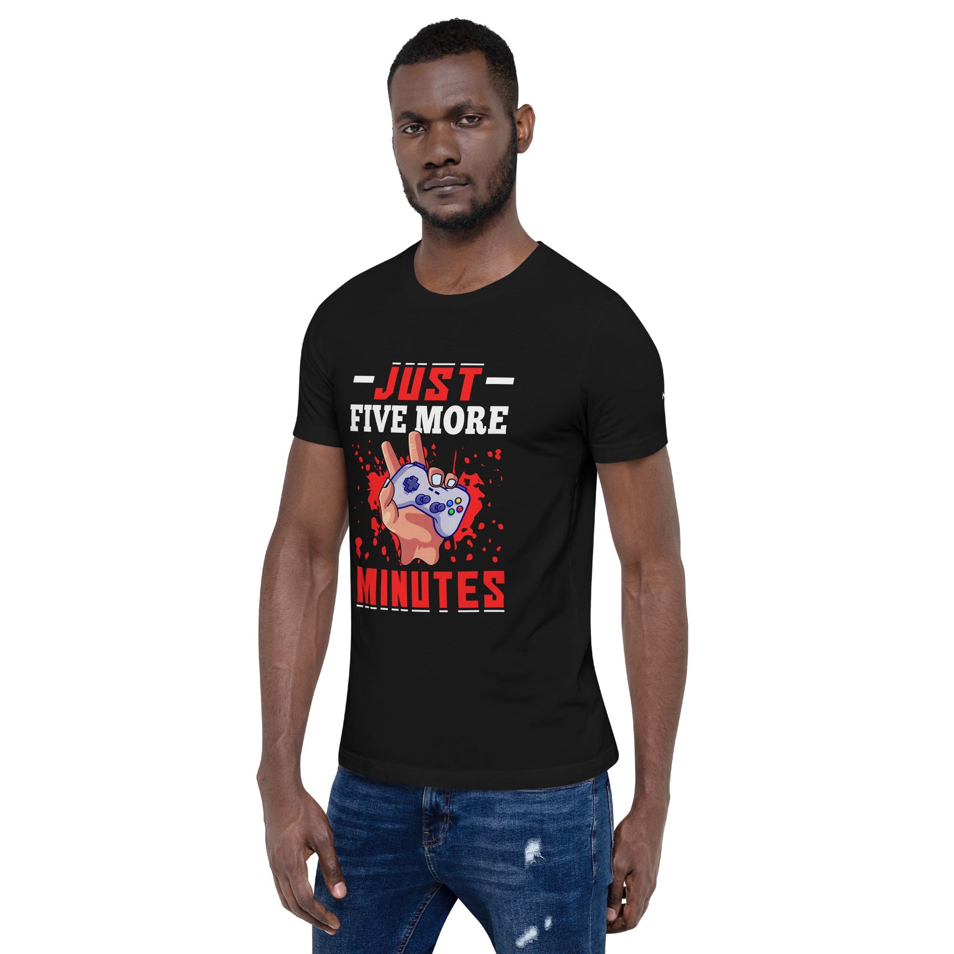 Just 5 more Minutes Rima - Unisex t-shirt by DarkByteGear