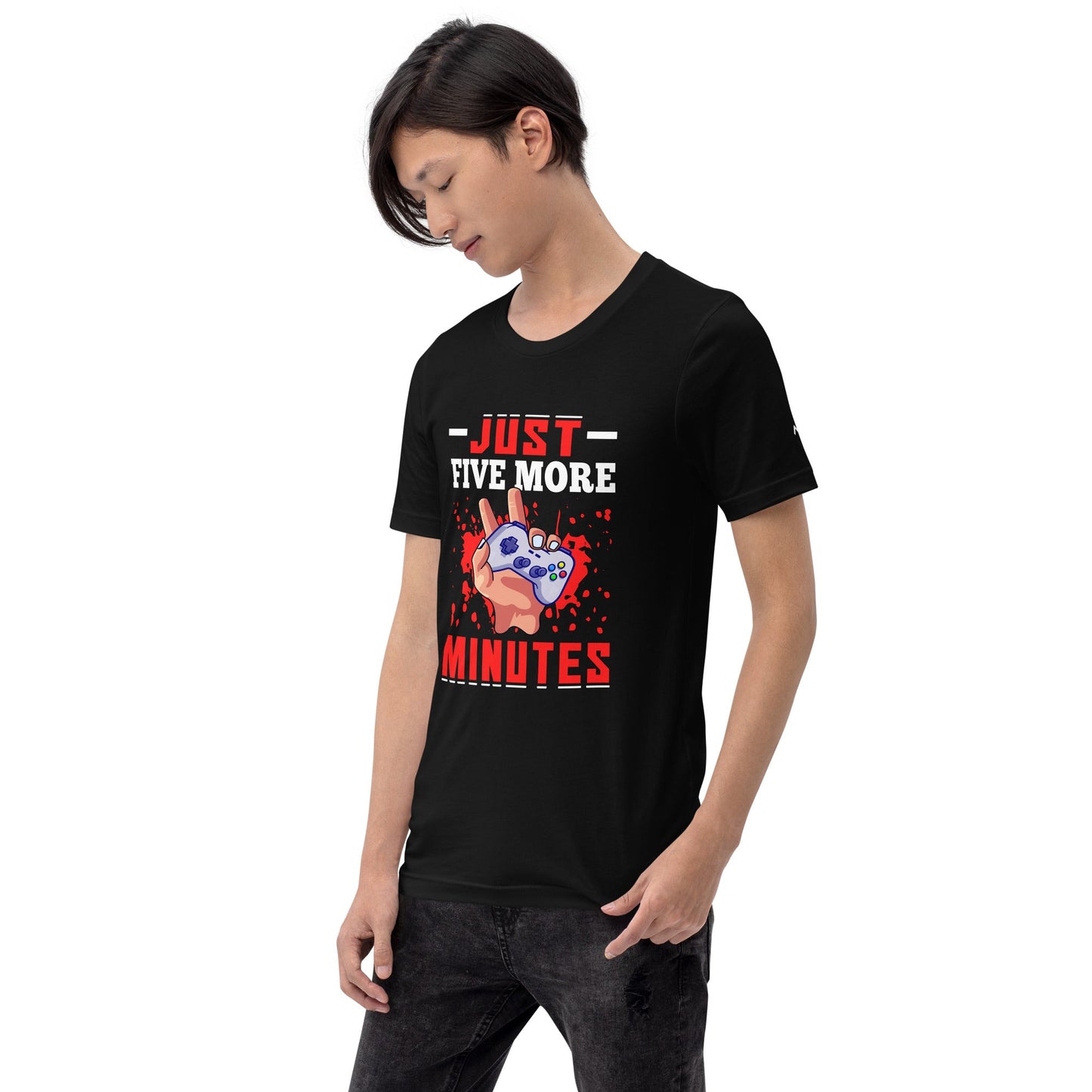 Just 5 more Minutes Rima - Unisex t-shirt by DarkByteGear