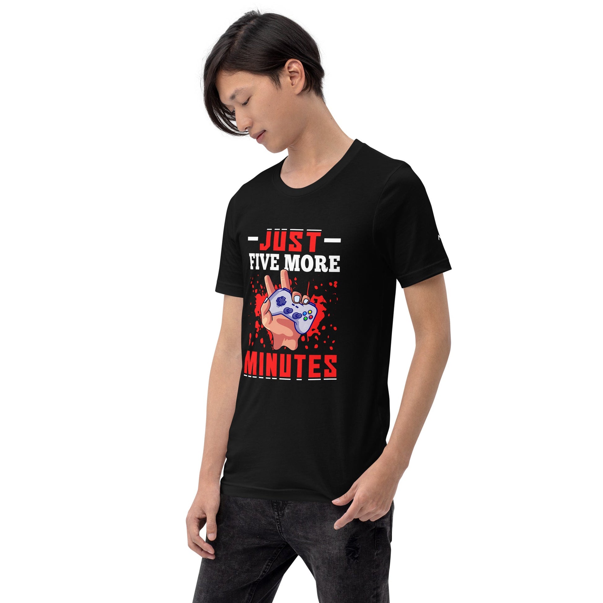 Just 5 more Minutes Rima - Unisex t-shirt by DarkByteGear