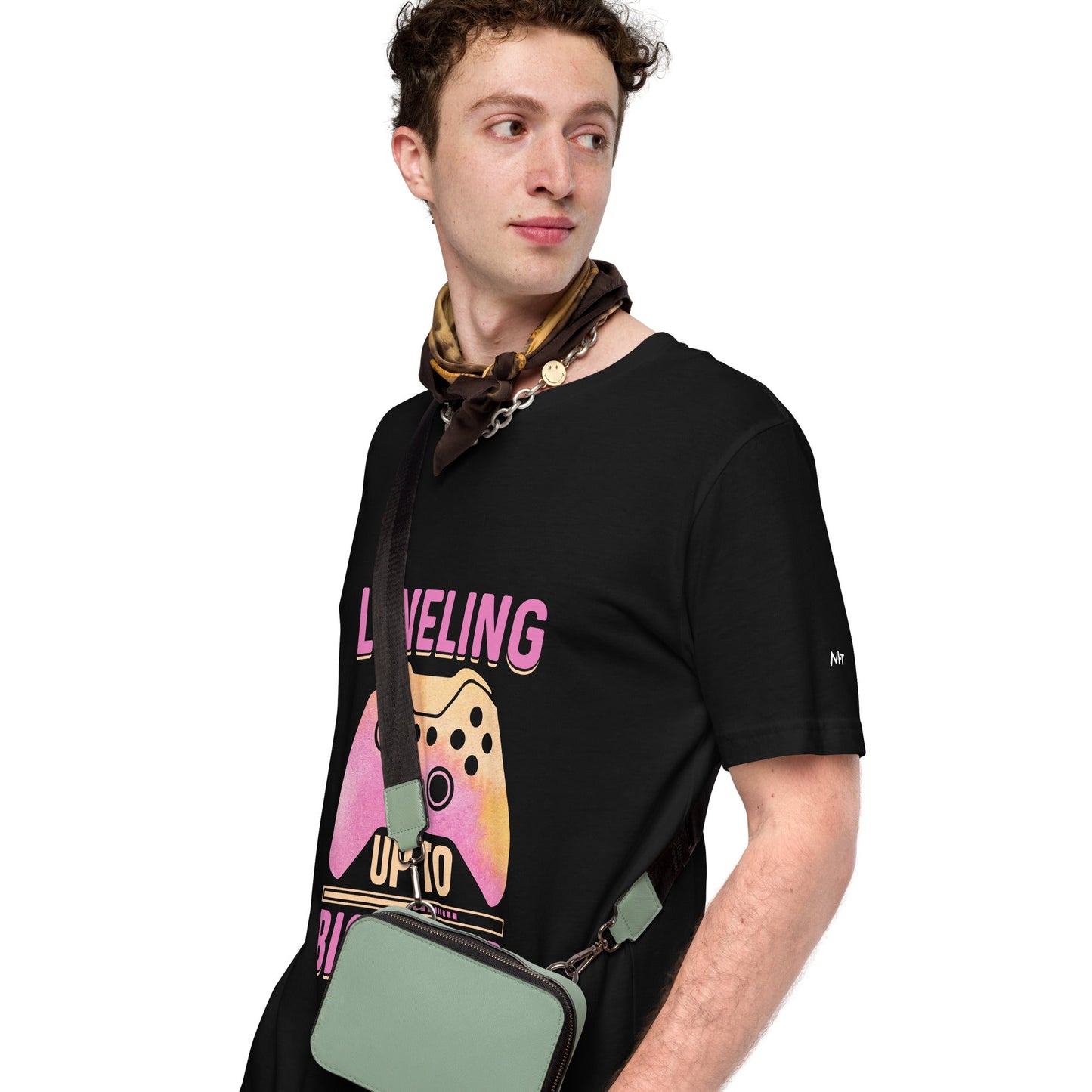 Levelling up to Big Sister - Unisex t-shirt by DarkByteGear