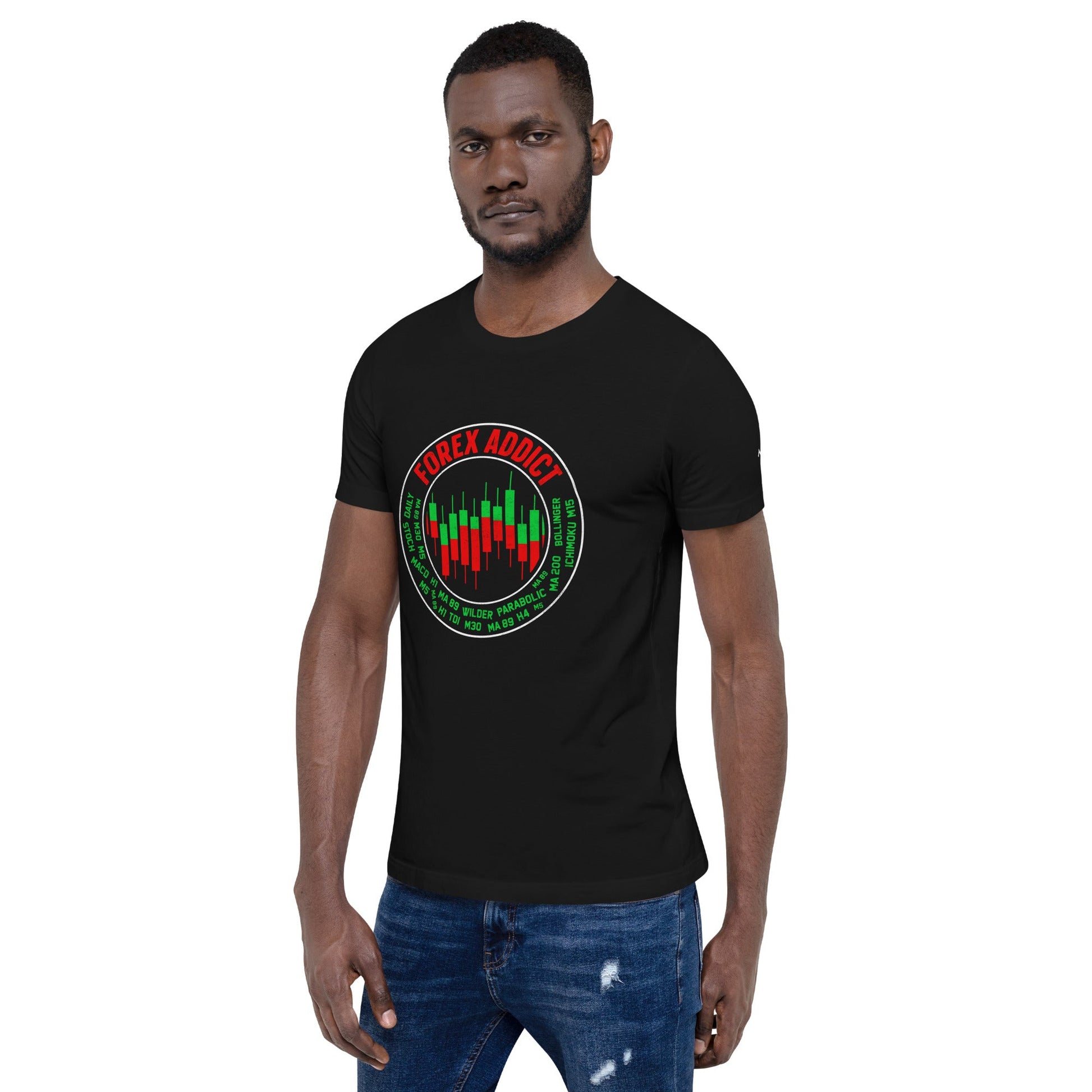 Forex Addict ( RK ) - Unisex t-shirt by DarkByteGear