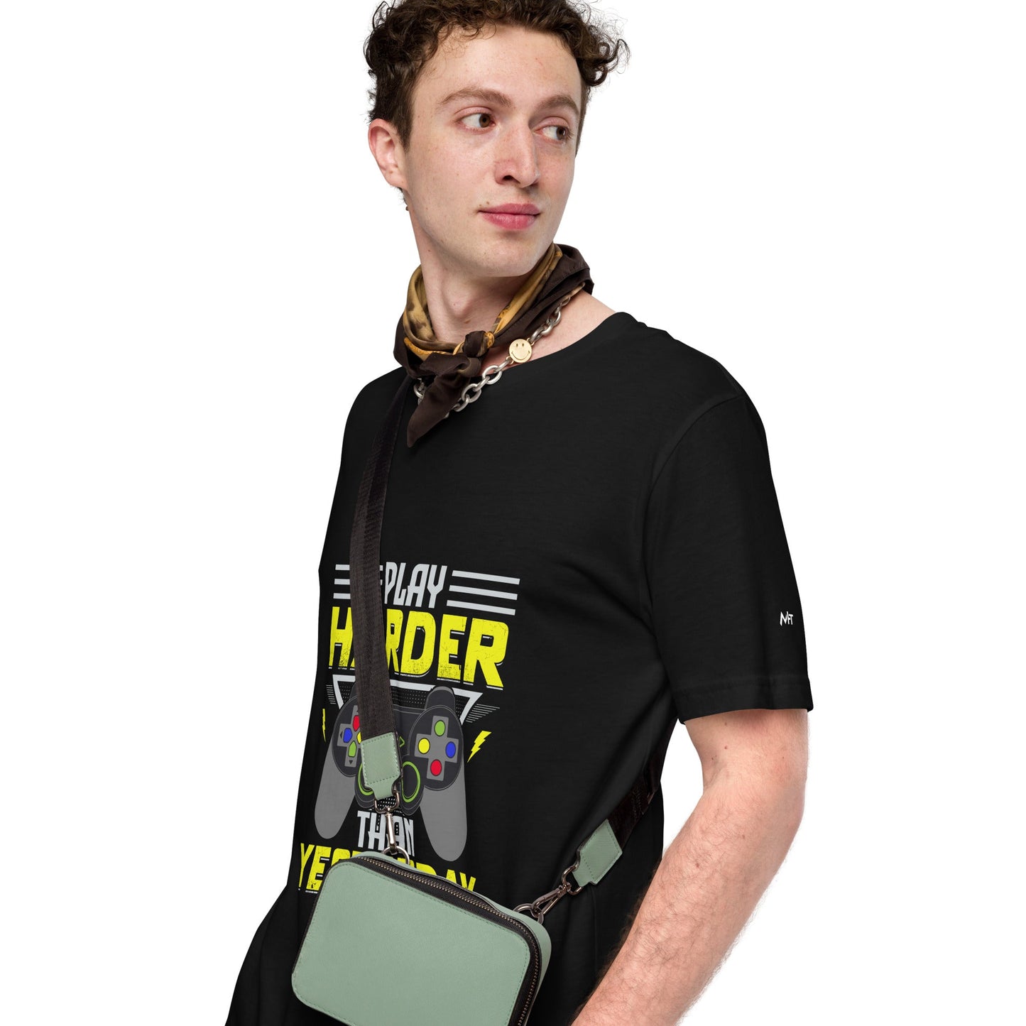 Play harder than Yesterday - Unisex t-shirt by DarkByteGear
