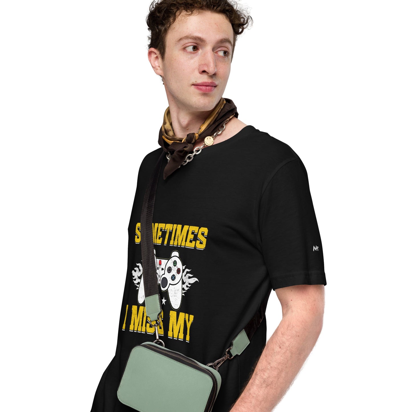 Sometimes, I Miss My - Unisex t-shirt by DarkByteGear