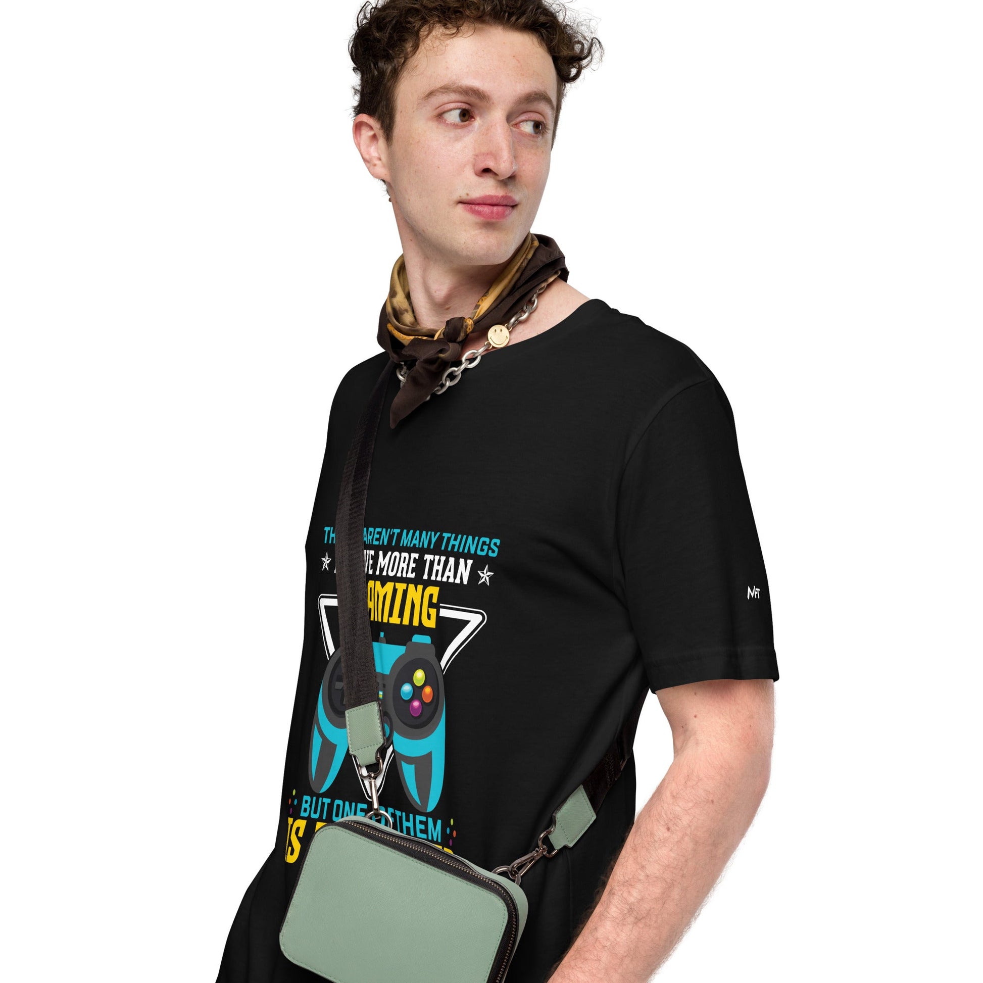 There aren't many things I Love more than Gaming ( rasel ) - Unisex t-shirt by DarkByteGear