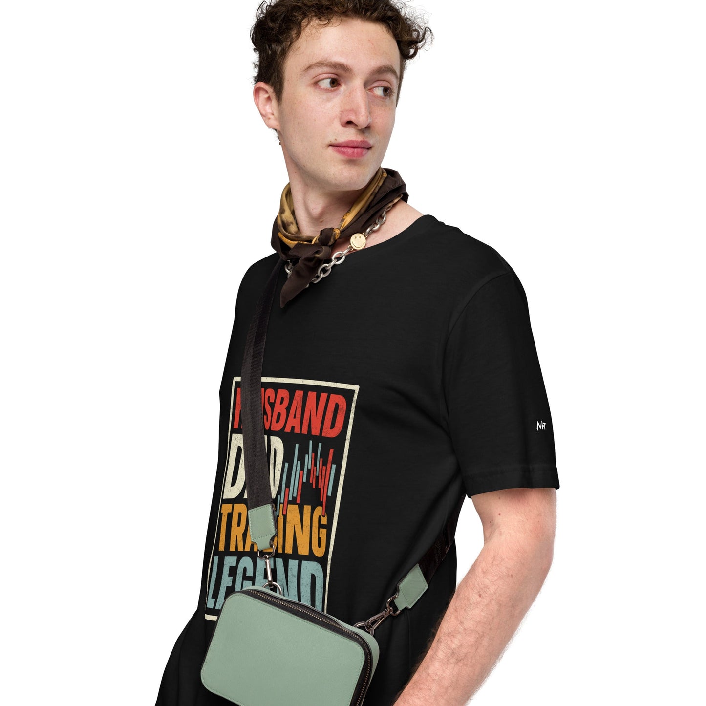 Husband, Dad, Trading Legend - Unisex t-shirt by DarkByteGear