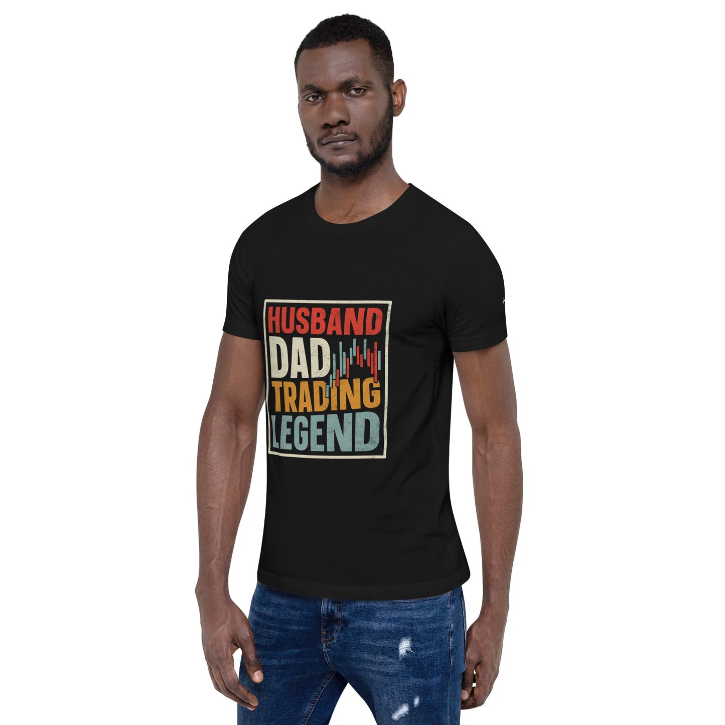 Husband, Dad, Trading Legend - Unisex t-shirt by DarkByteGear