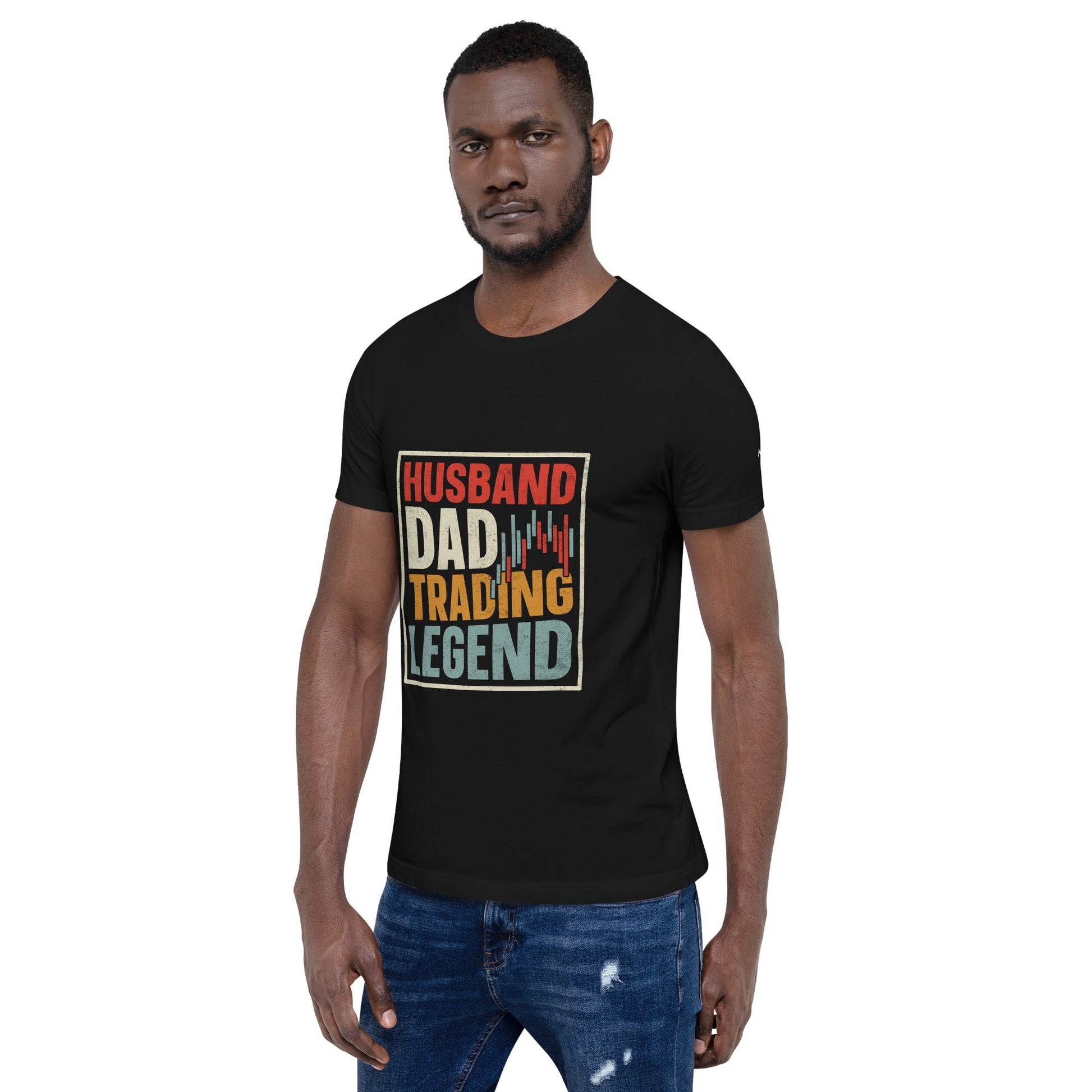 Husband, Dad, Trading Legend - Unisex t-shirt by DarkByteGear