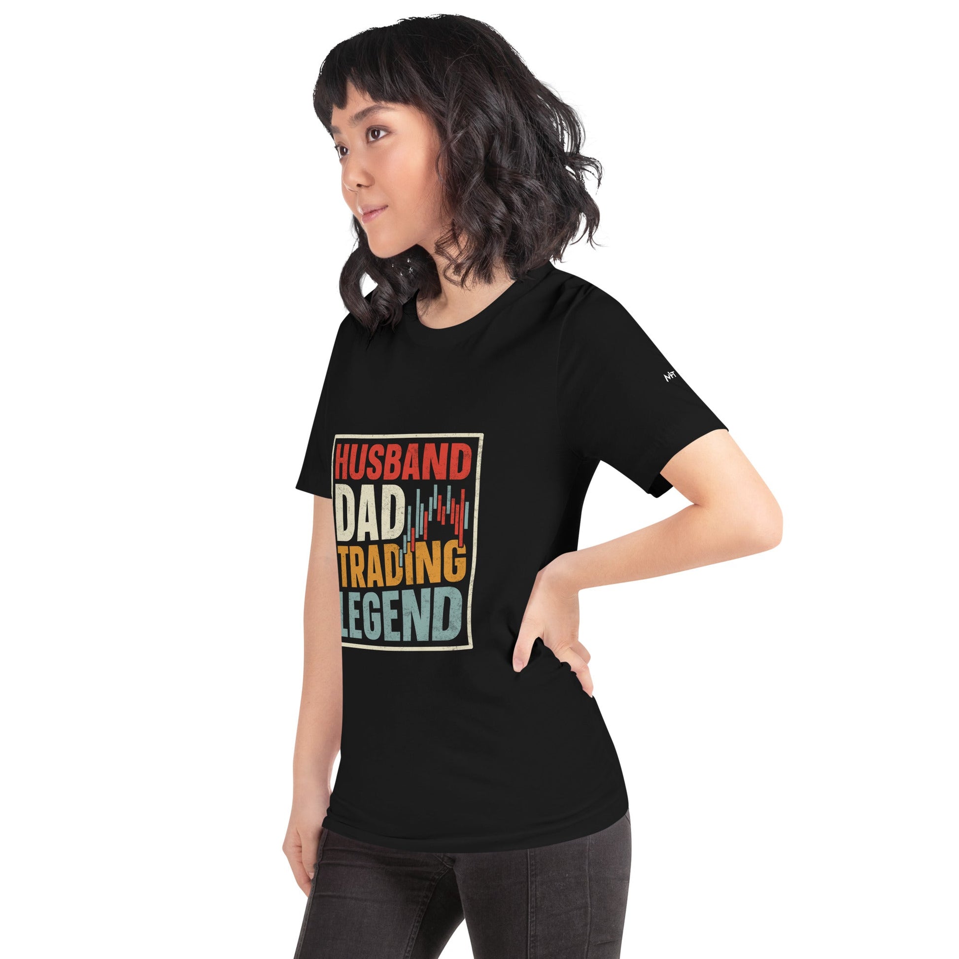 Husband, Dad, Trading Legend - Unisex t-shirt by DarkByteGear