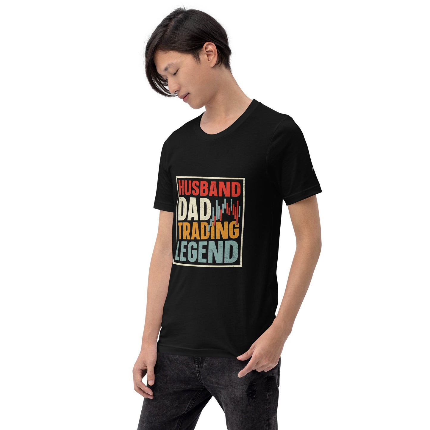 Husband, Dad, Trading Legend - Unisex t-shirt by DarkByteGear