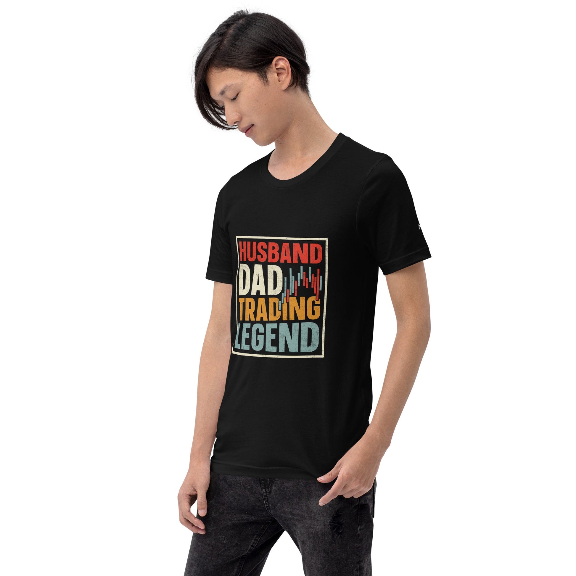 Husband, Dad, Trading Legend - Unisex t-shirt by DarkByteGear