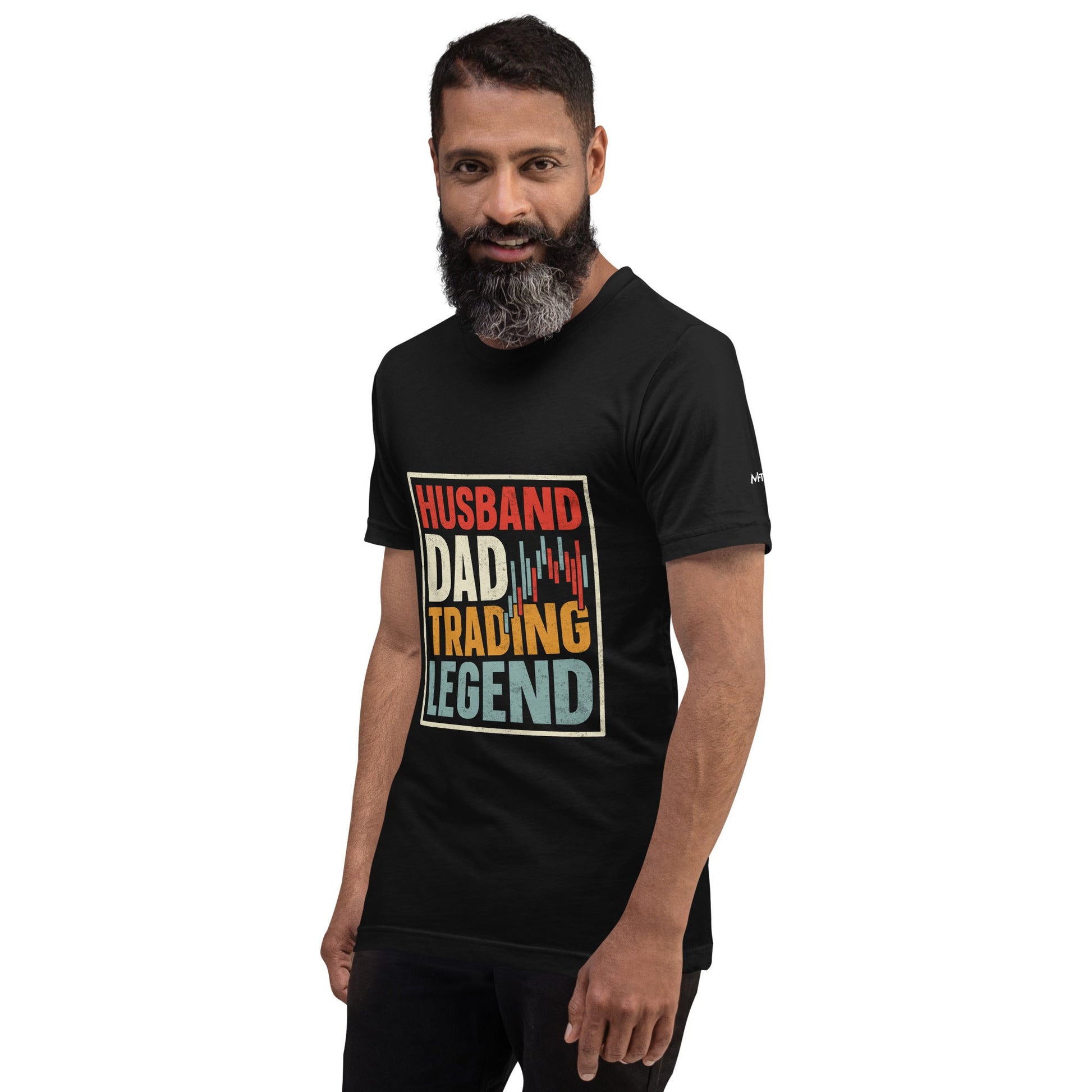 Husband, Dad, Trading Legend - Unisex t-shirt by DarkByteGear