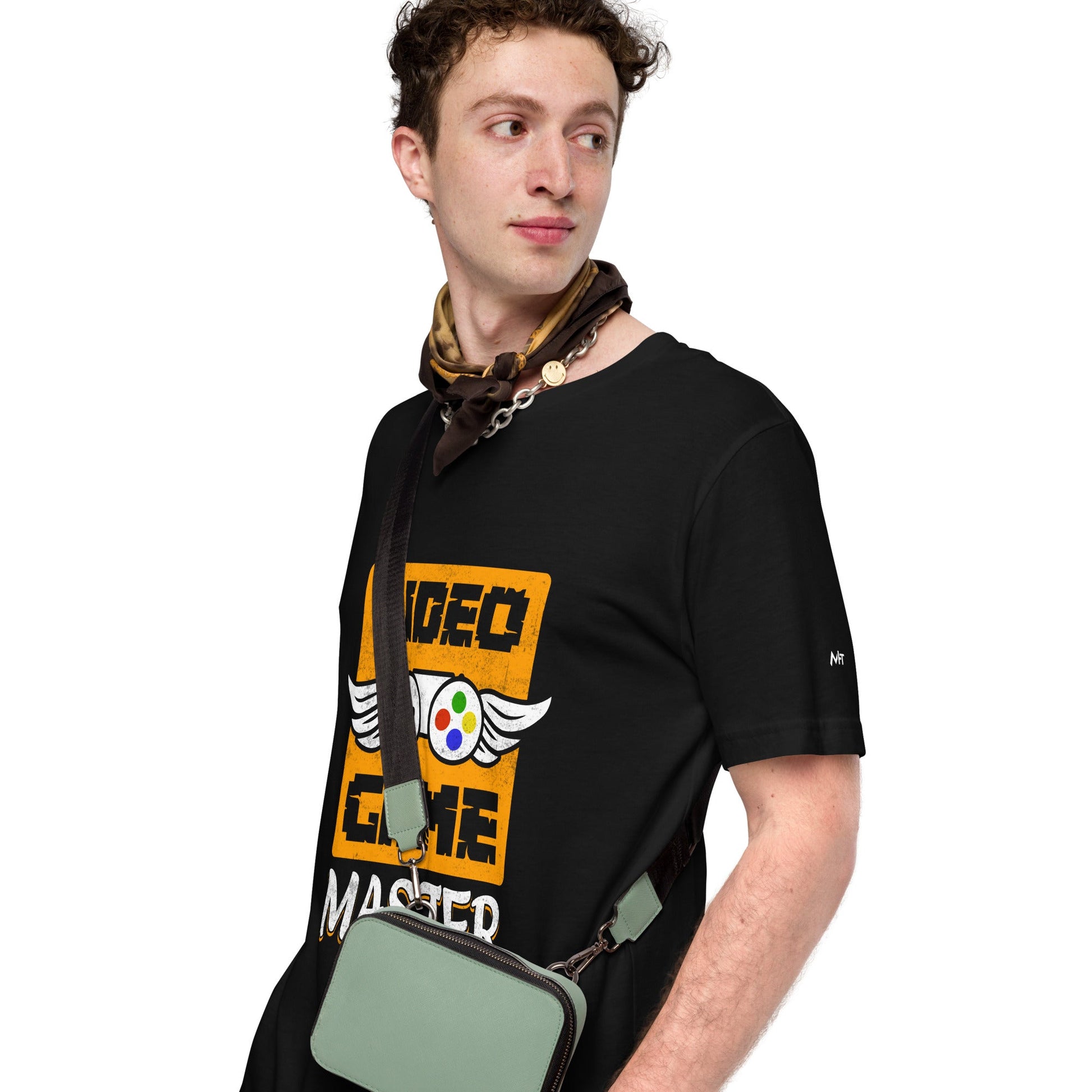 VIDEO GAME MASTER (MAHFUZ) - Unisex t-shirt by DarkByteGear