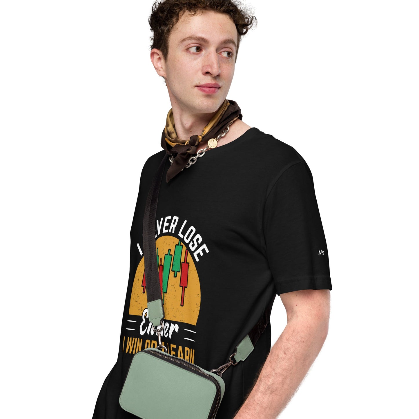 I never Lose: Either I win or I learn V1 - Unisex t-shirt by DarkByteGear