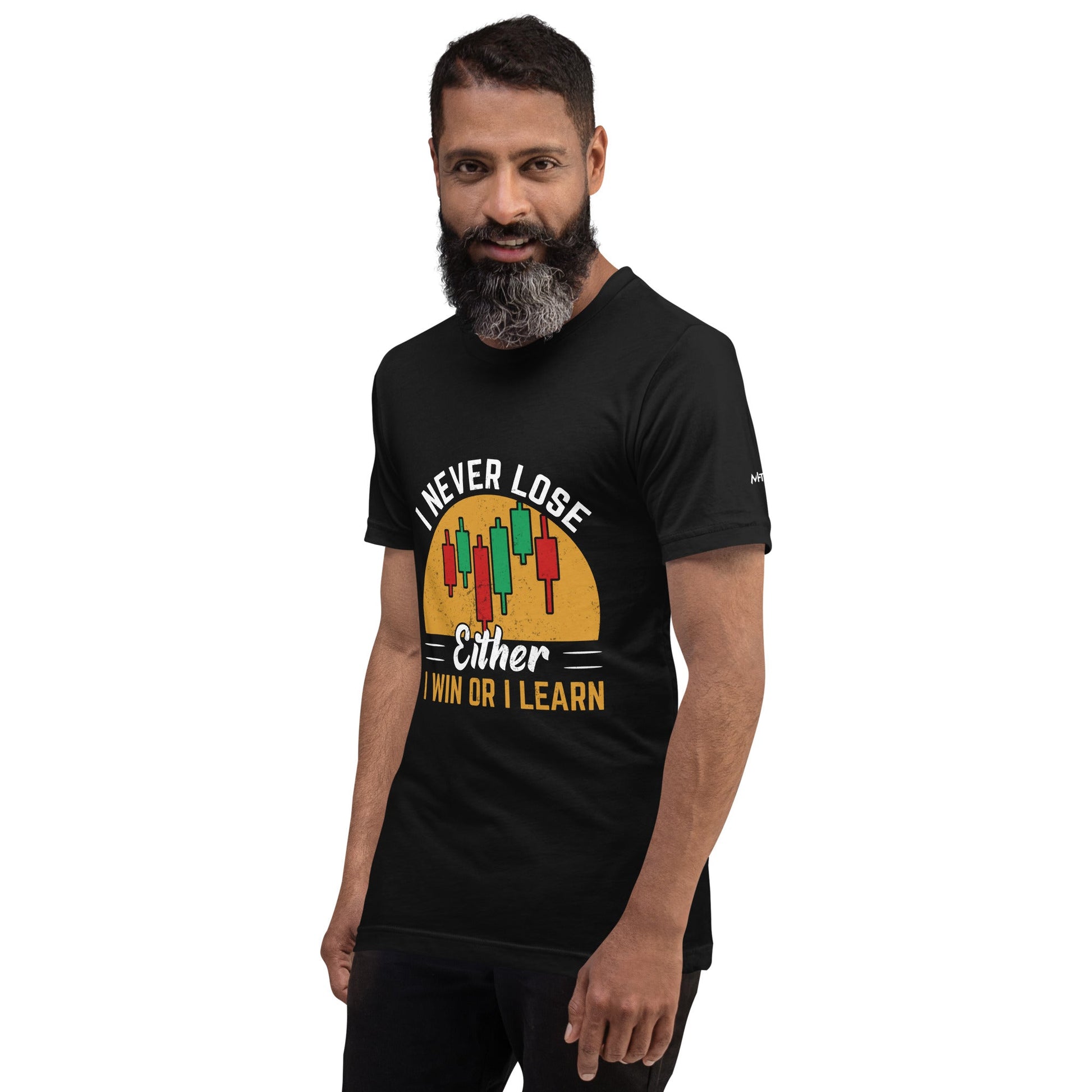 I never Lose: Either I win or I learn V1 - Unisex t-shirt by DarkByteGear