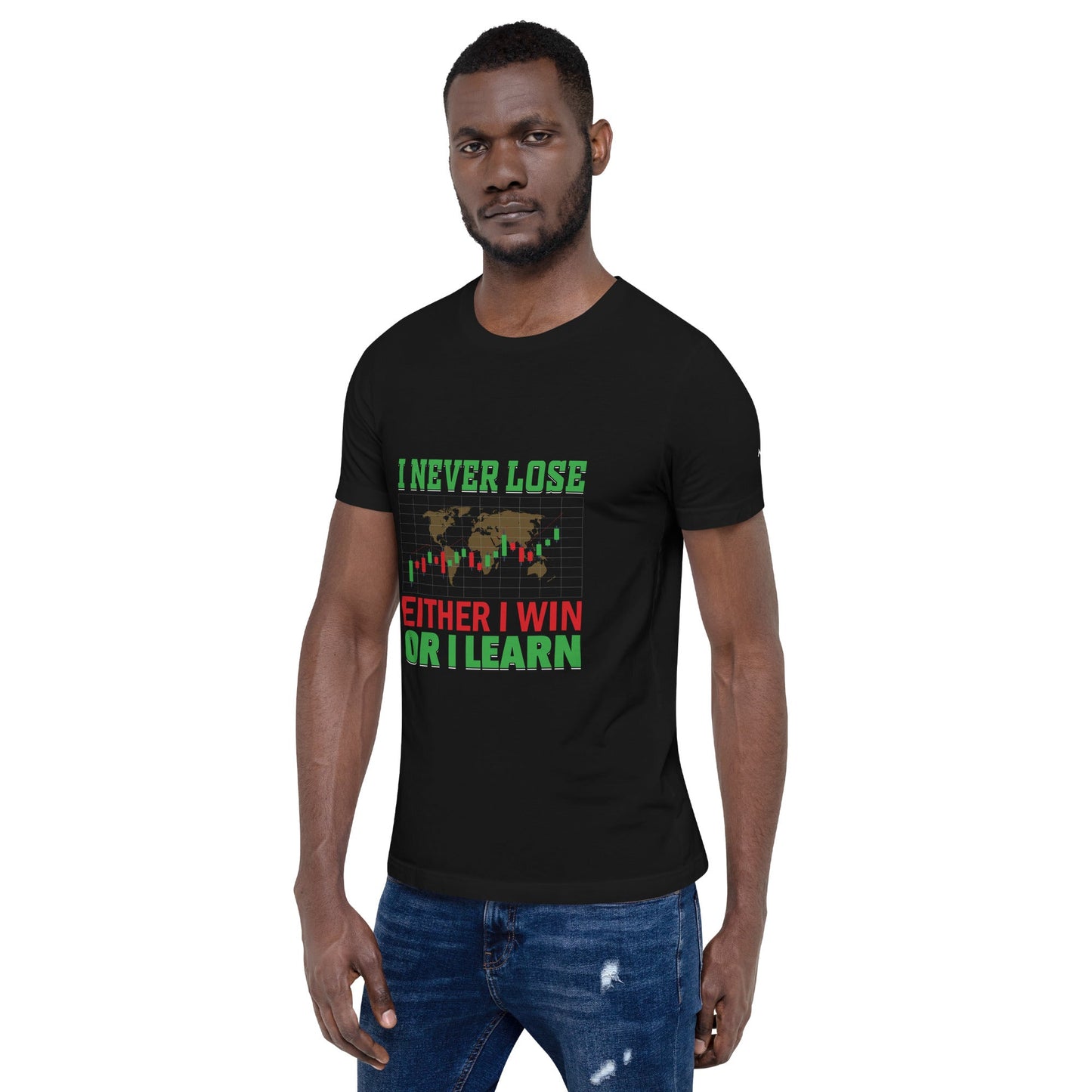 I never Lose: Either I win or I learn V2 - Unisex t-shirt by DarkByteGear