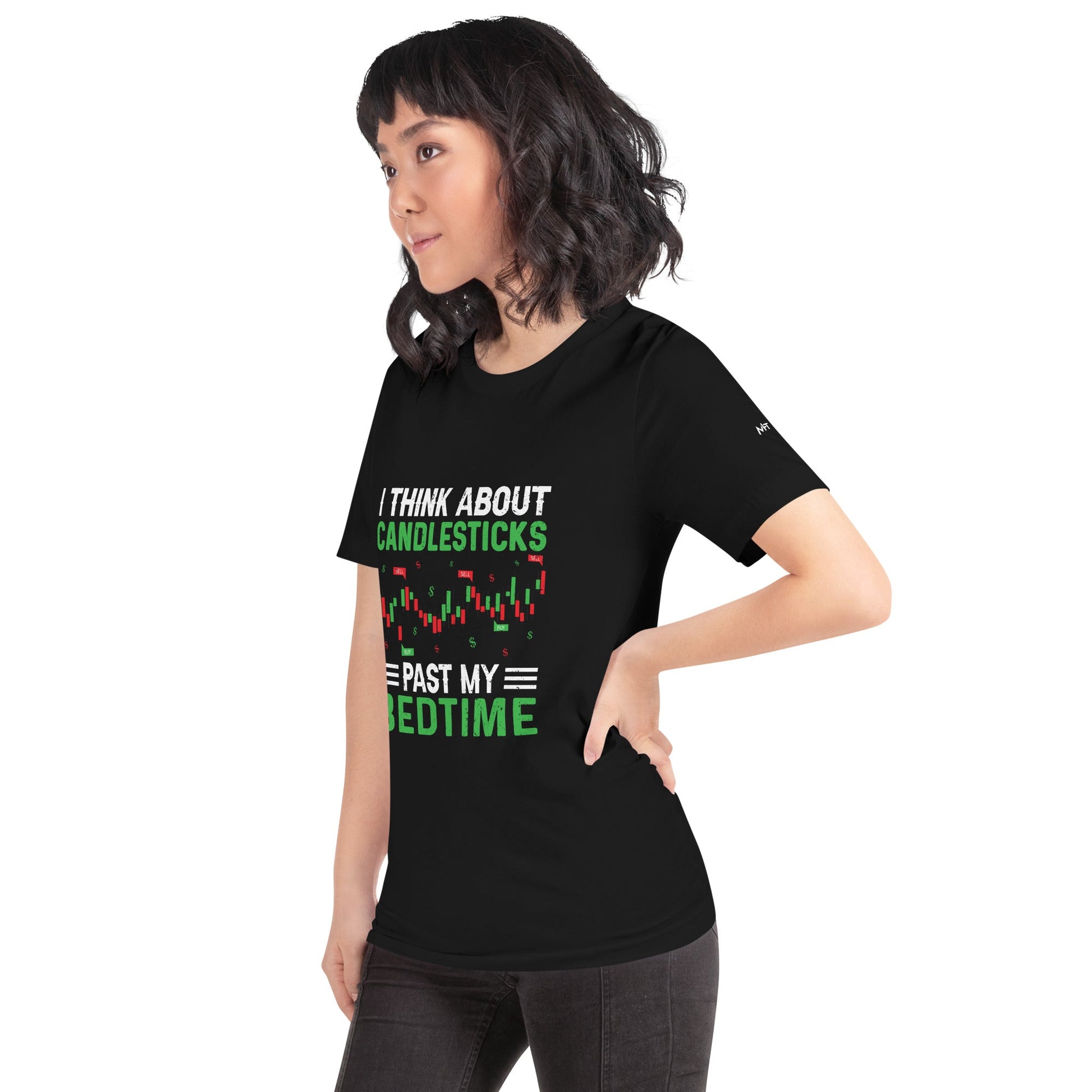 I think about Candle Sticks past my Bedtime - Unisex t-shirt by DarkByteGear