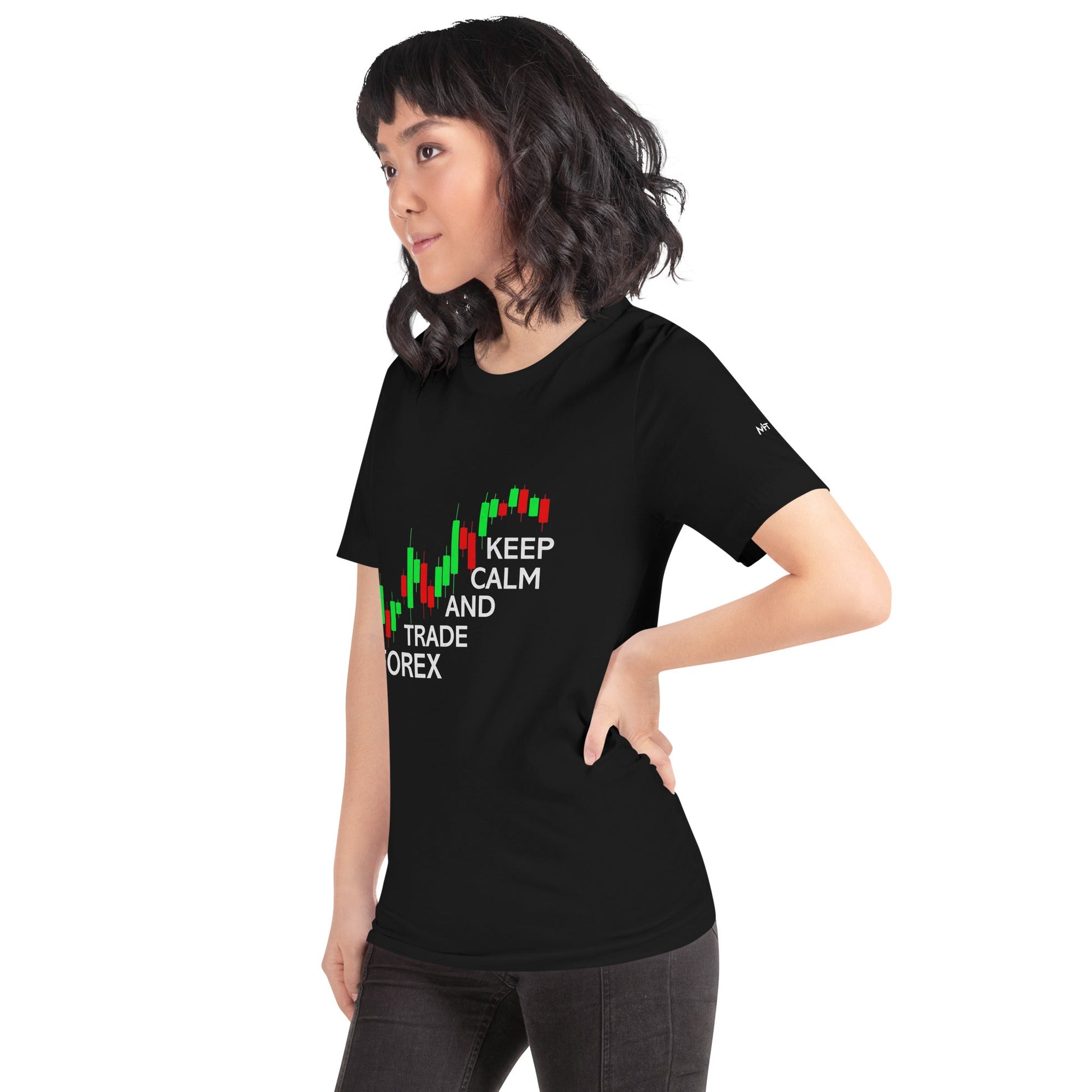 Keep Calm and Trade Forex - Unisex t-shirt by DarkByteGear