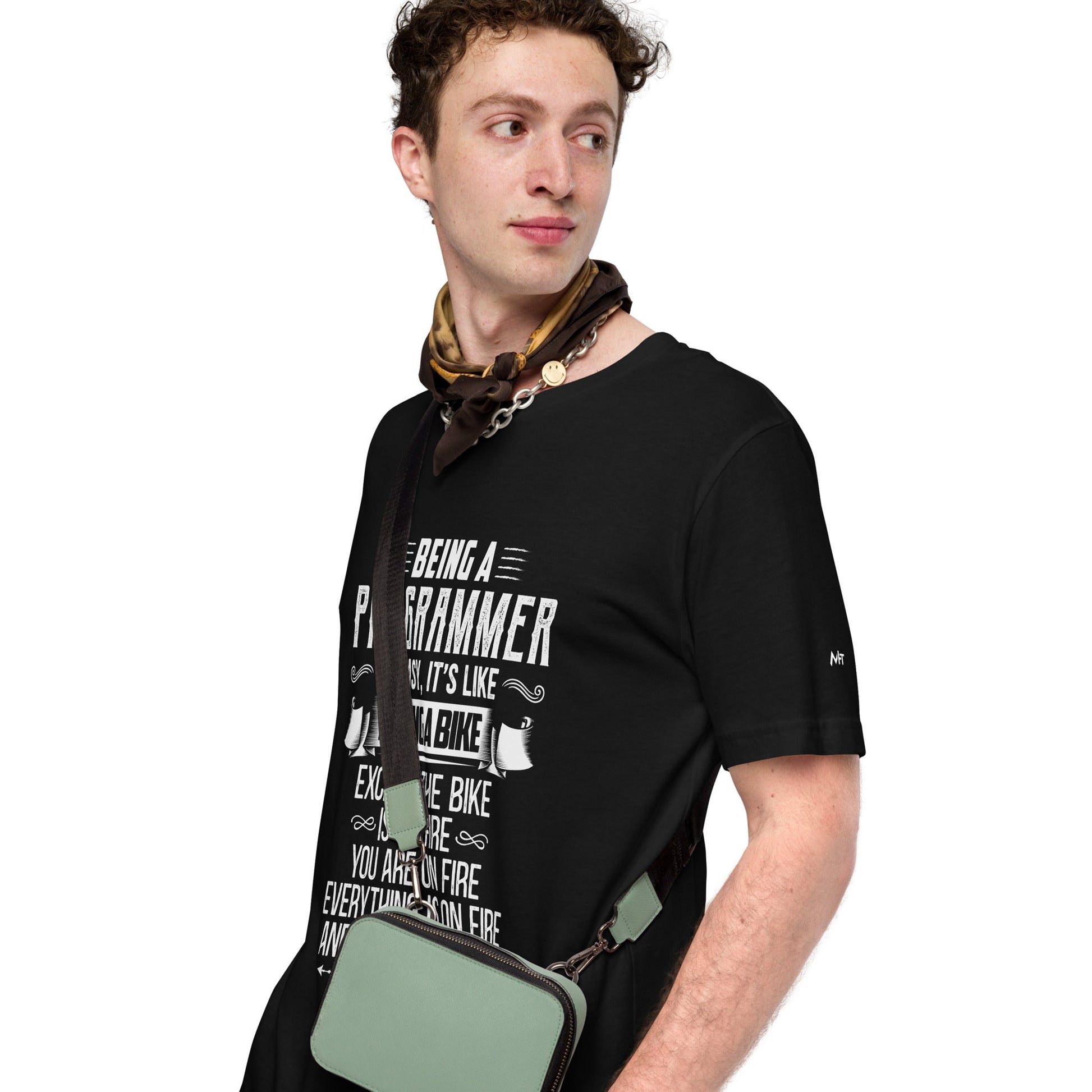 Being a Programmer is easy - Unisex t-shirt by DarkByteGear