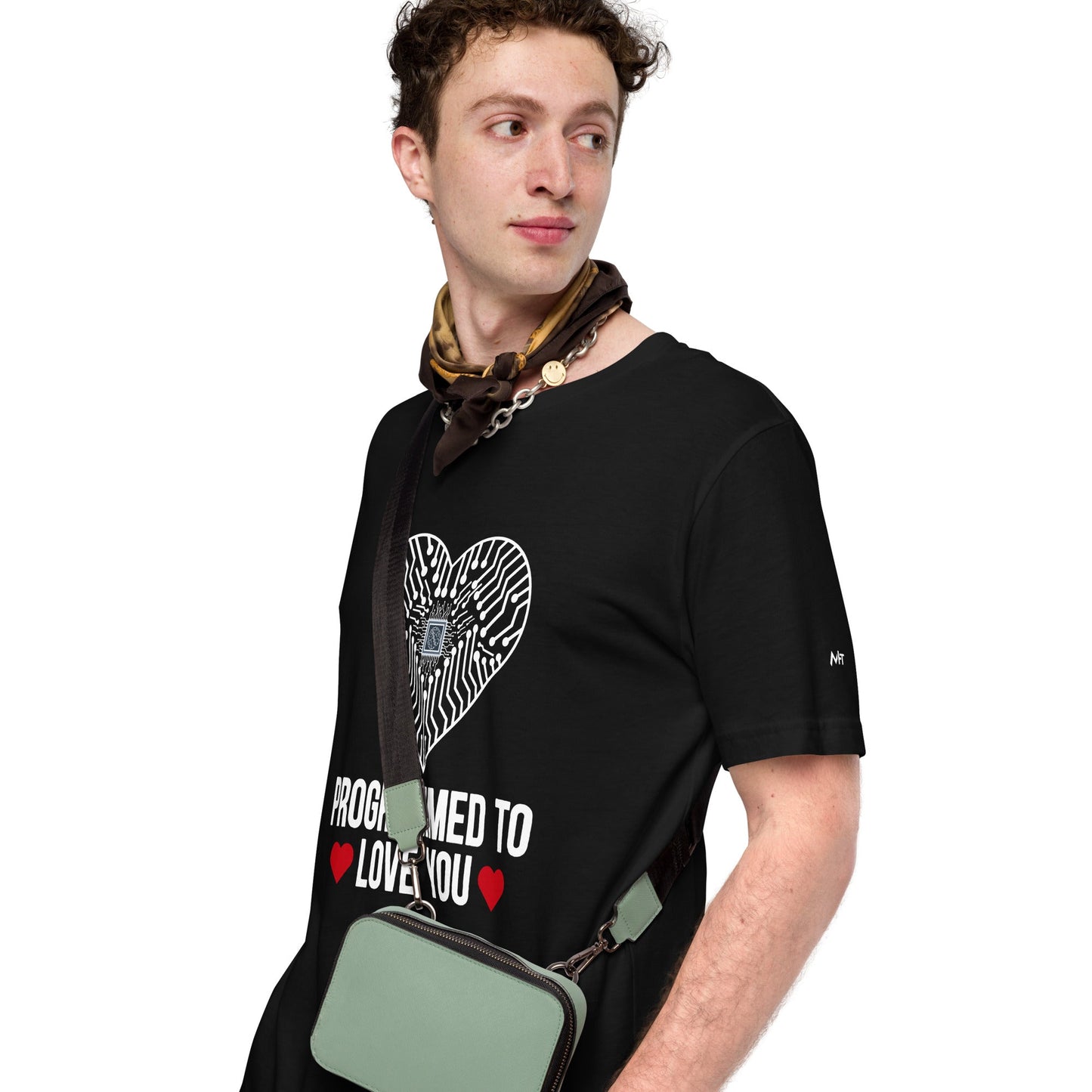 Programmed to Love you - Unisex t-shirt by DarkByteGear