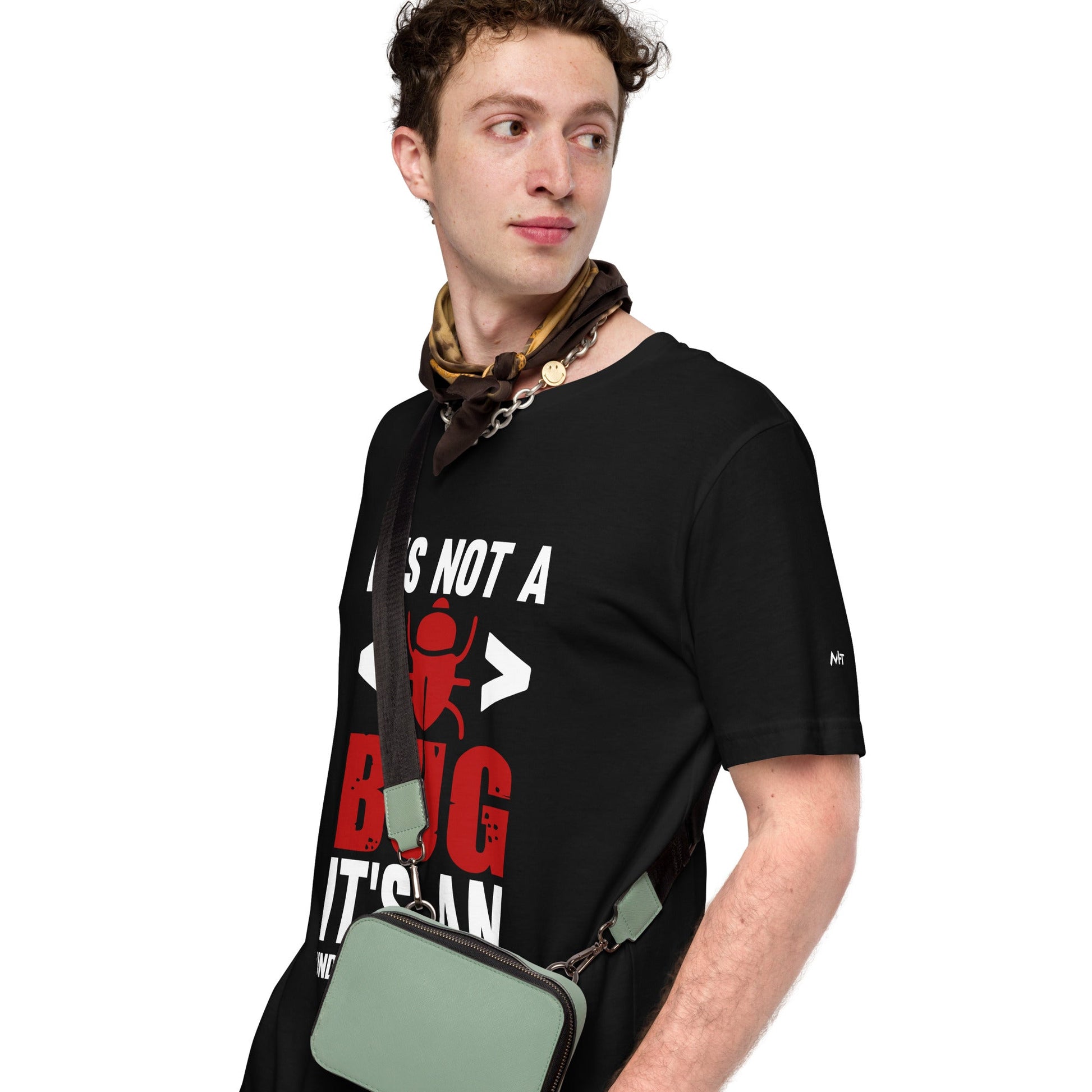 It's not a Bug; it's an Undocumented Feature - Unisex t-shirt by DarkByteGear