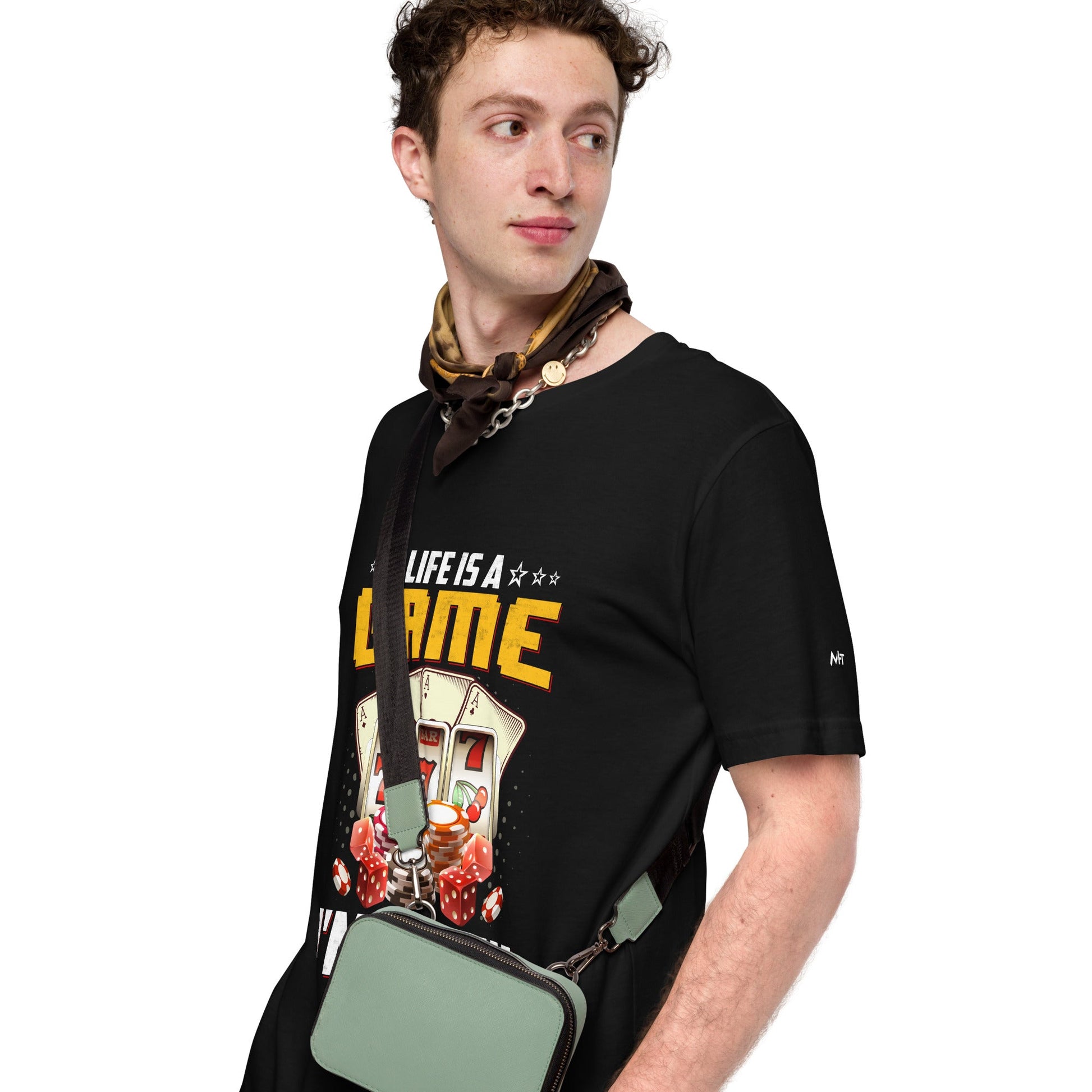 Life is a Game: I'm all in - Unisex t-shirt by DarkByteGear