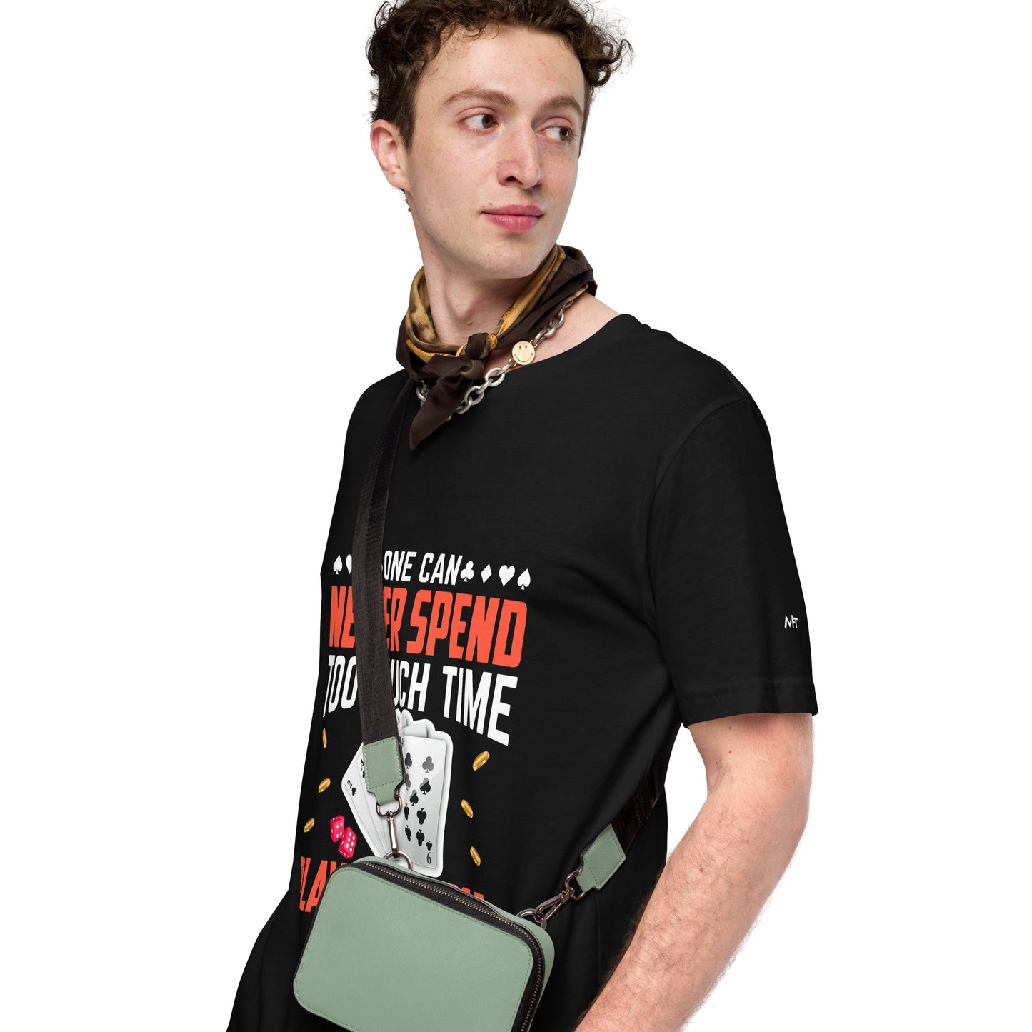 One can never Spend too much Time playing Bridge - Unisex t-shirt by DarkByteGear