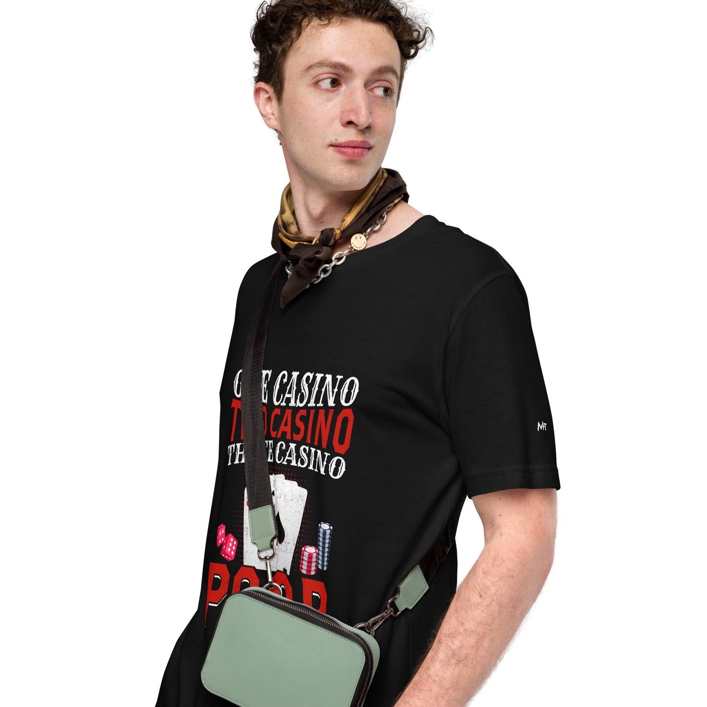 One Casino, Two Casino, Three Casino = Poor - Unisex t-shirt by DarkByteGear