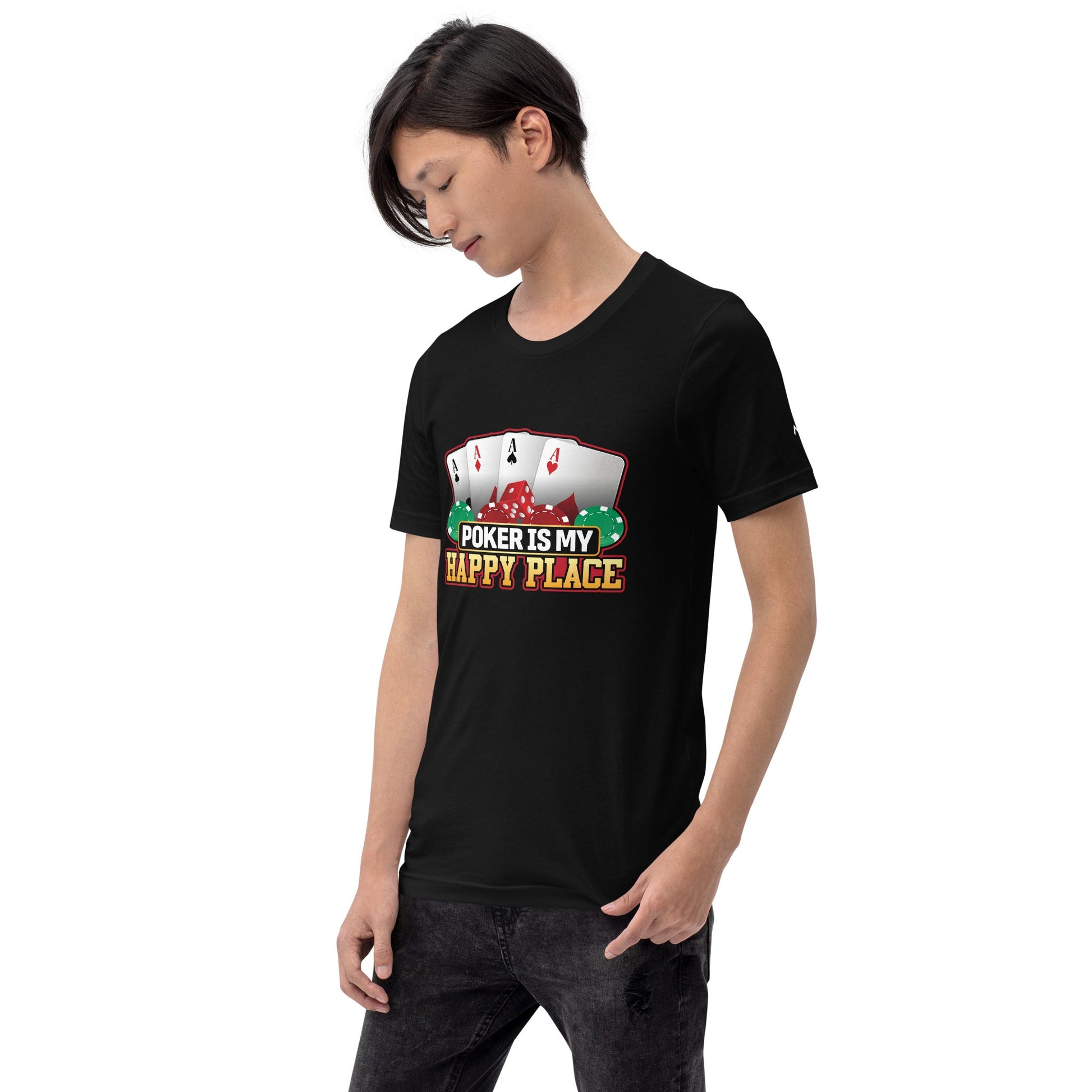 Poker Dad is like a Normal Dad but much Cooler - Unisex t-shirt by DarkByteGear