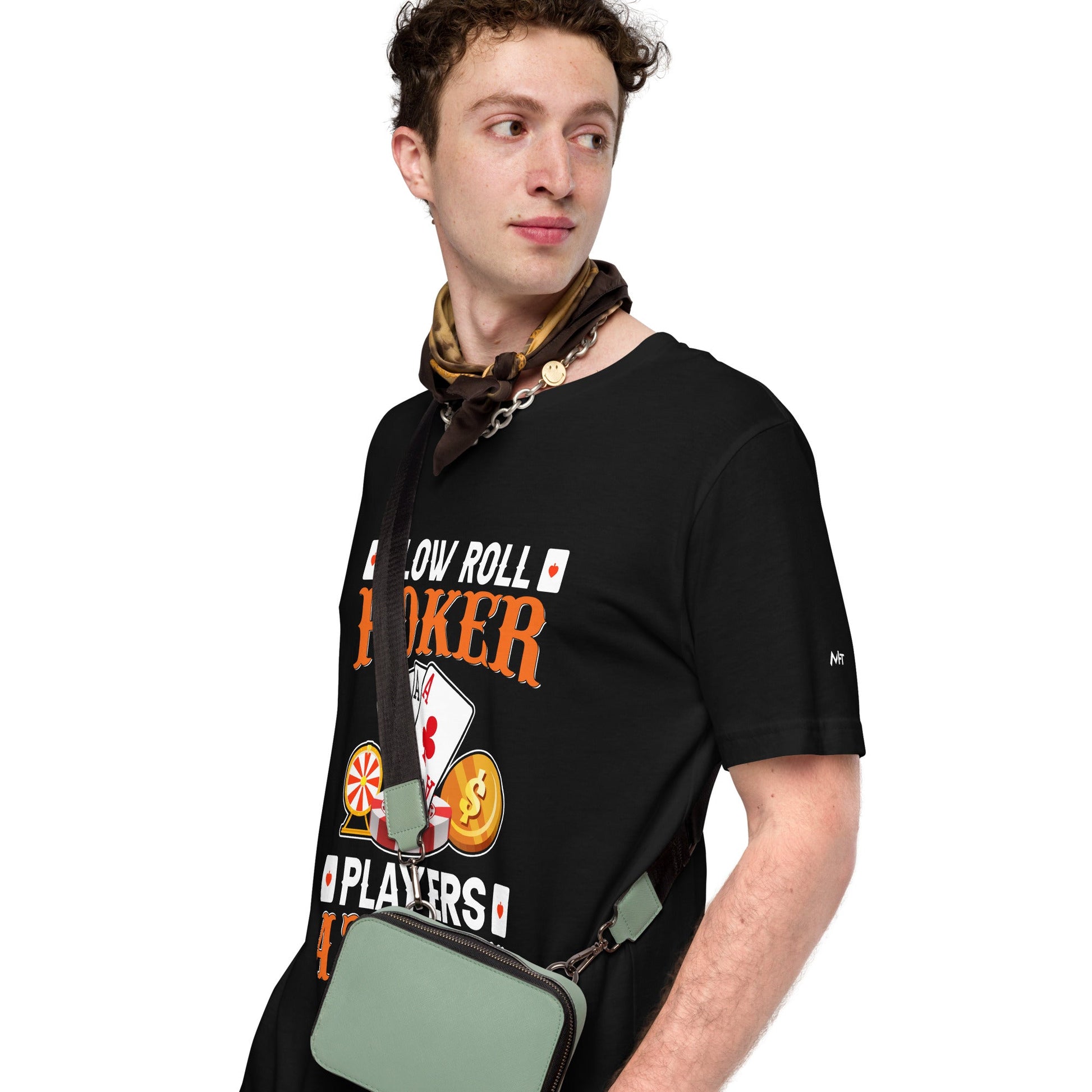 Slow Roll Poker; Players at Play - Unisex t-shirt by DarkByteGear