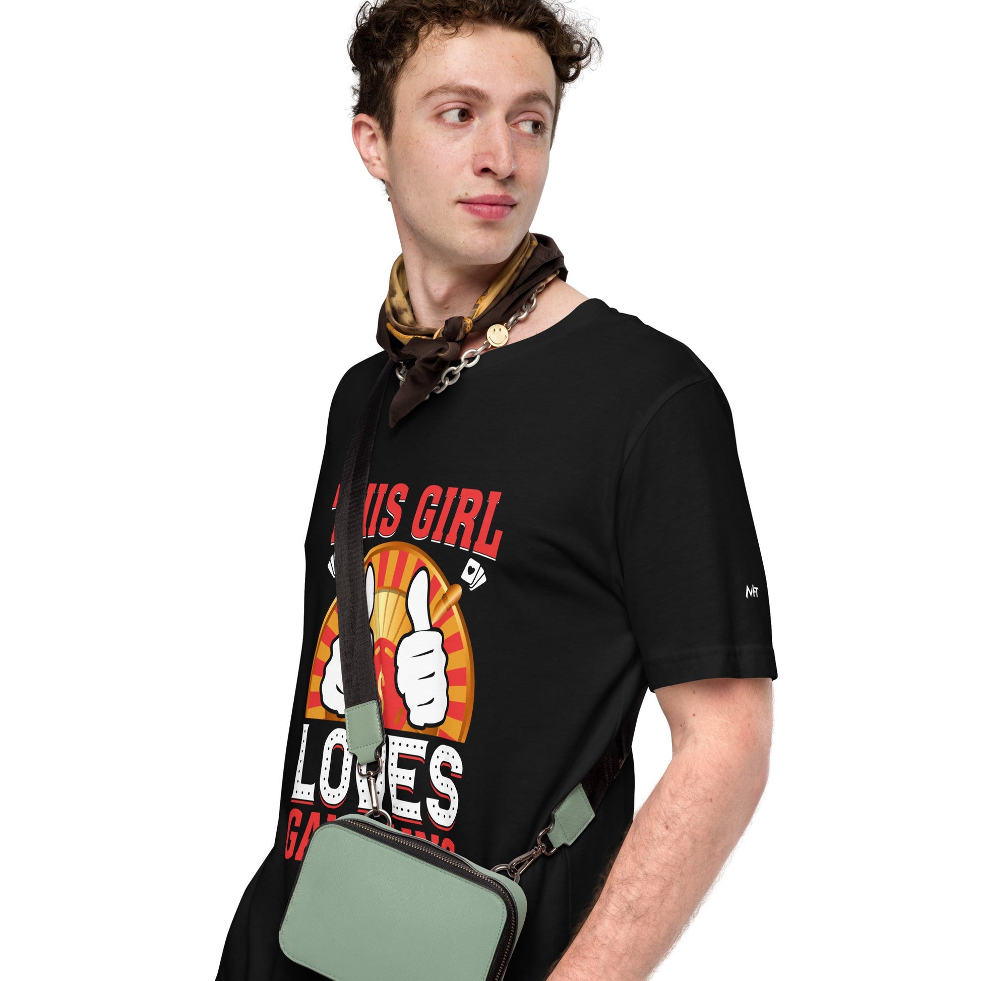 This Girl Loves Gambling - Unisex t-shirt by DarkByteGear