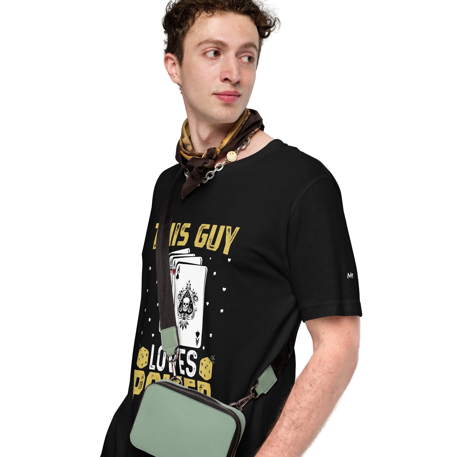 This Guy Loves Poker - Unisex t-shirt by DarkByteGear