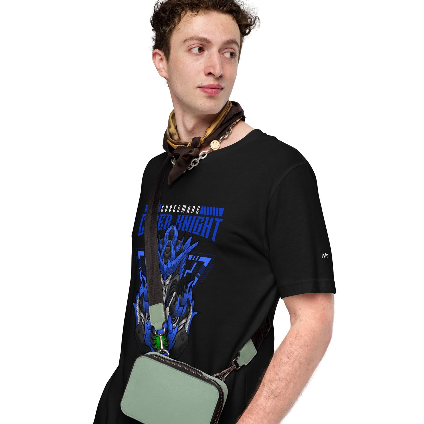 CyberWare Cyber knight - Unisex t-shirt by DarkByteGear