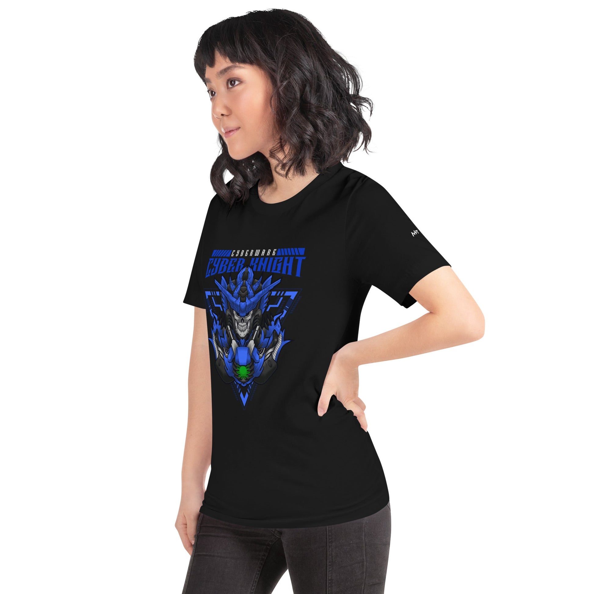CyberWare Cyber knight - Unisex t-shirt by DarkByteGear